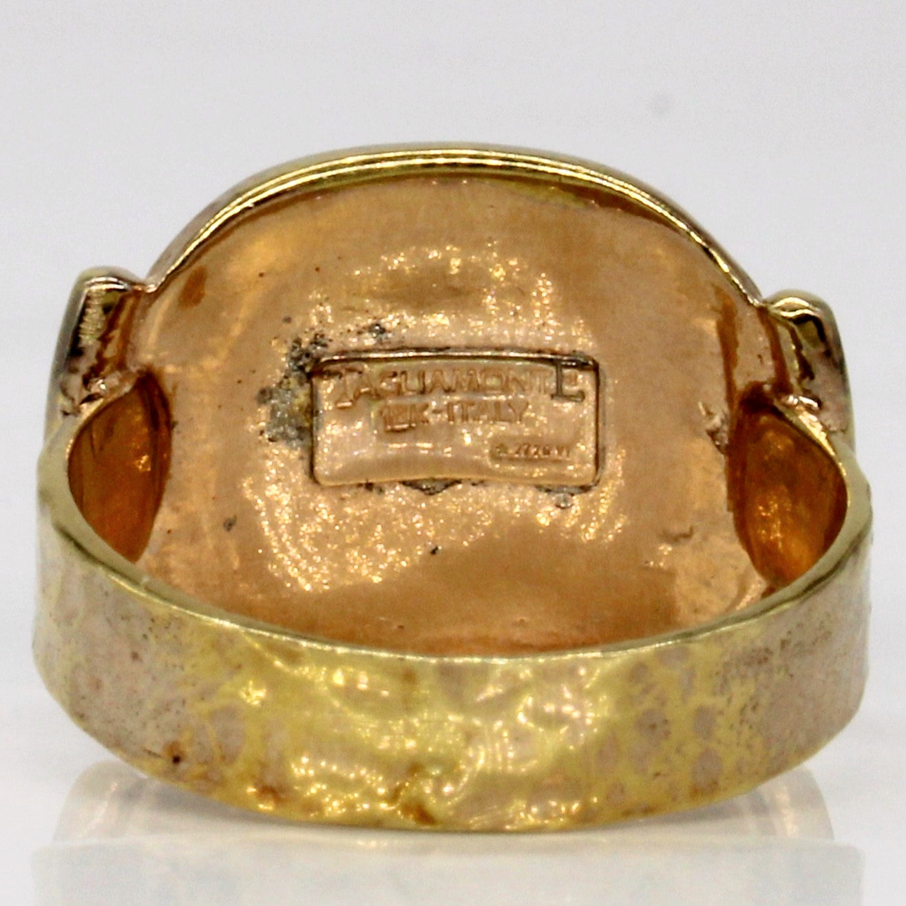 Italian 18k Yellow Gold Ring | SZ 6.5 |