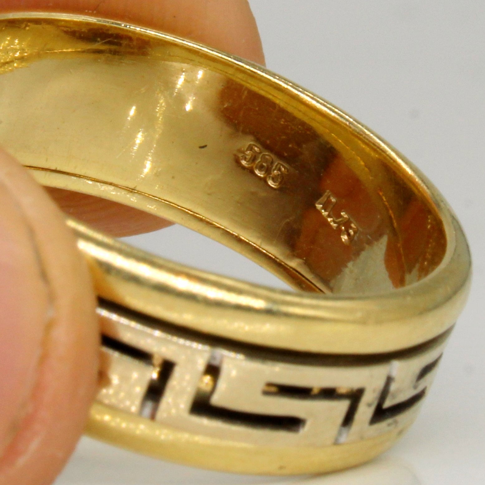 14k Two Tone Gold Ring | SZ 11.5 |