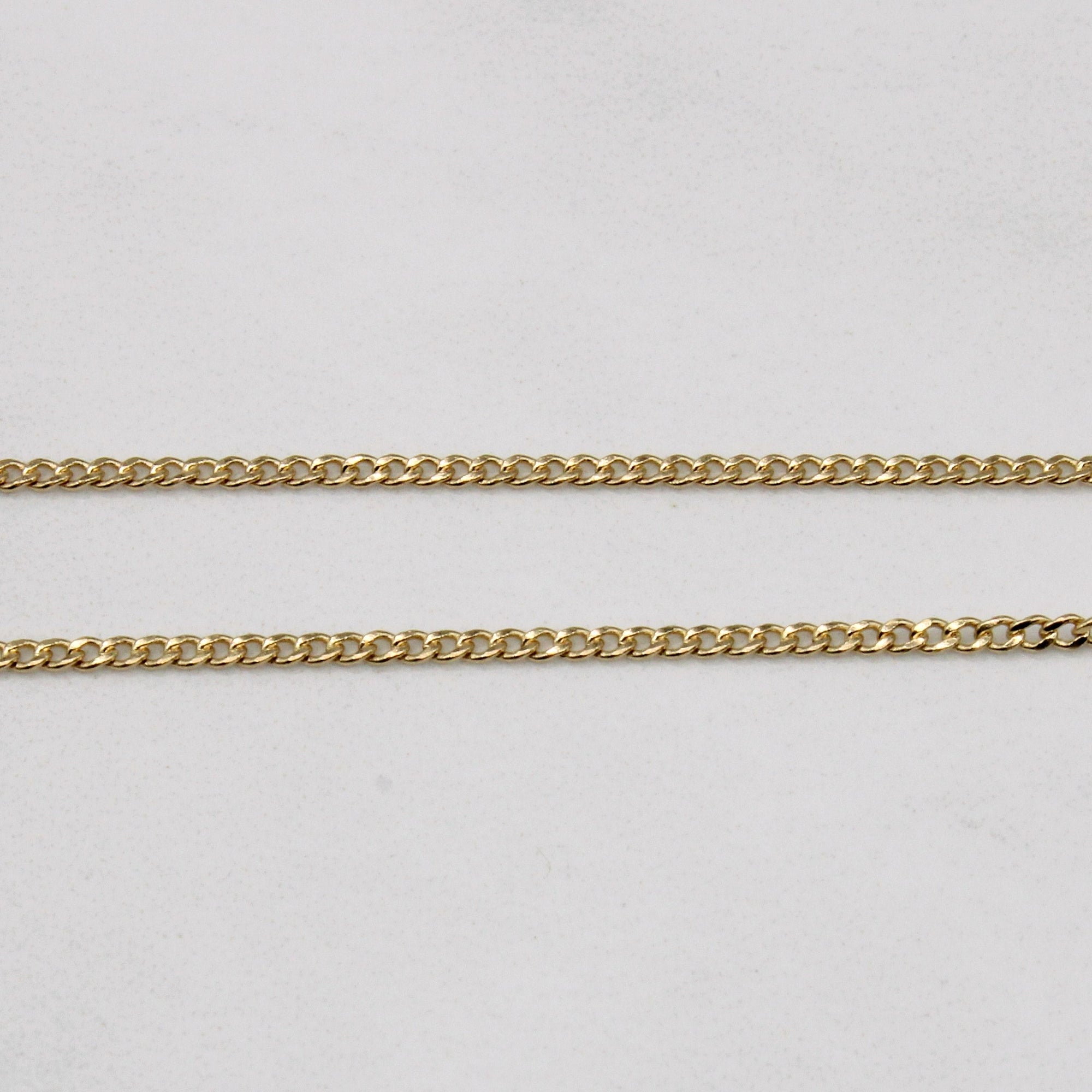 14k & 15k Yellow Gold Heart Lock Pendant & Necklace | 18
