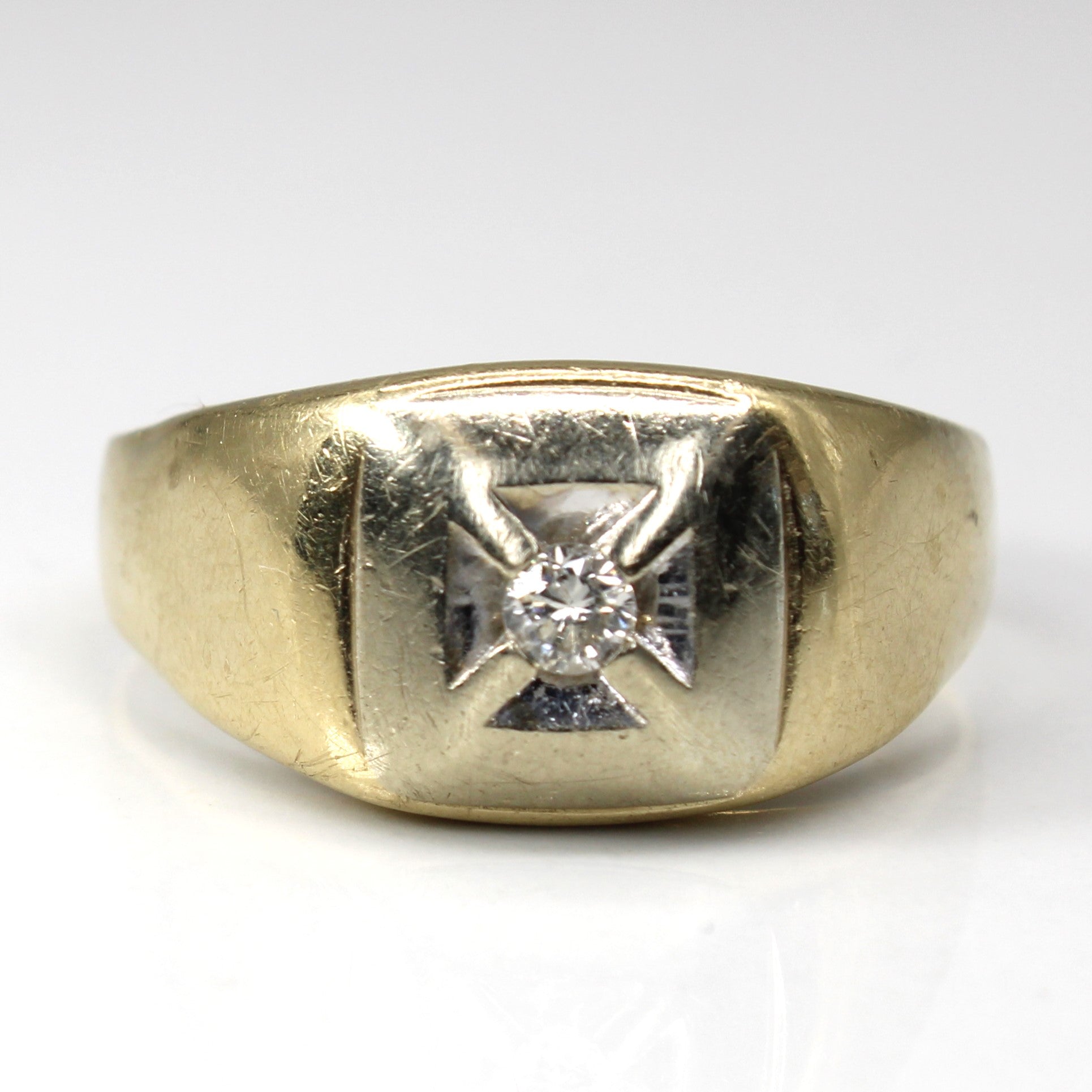 Claw Set Diamond Ring | 0.12ct | SZ 11.5 |