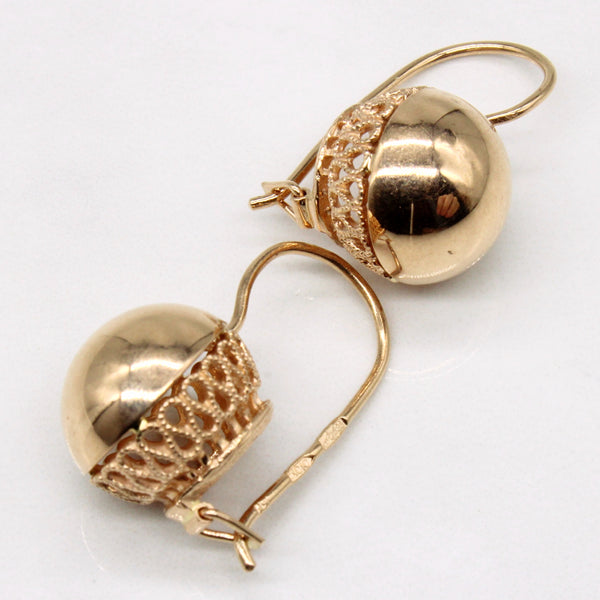 14k Rose Gold Earrings
