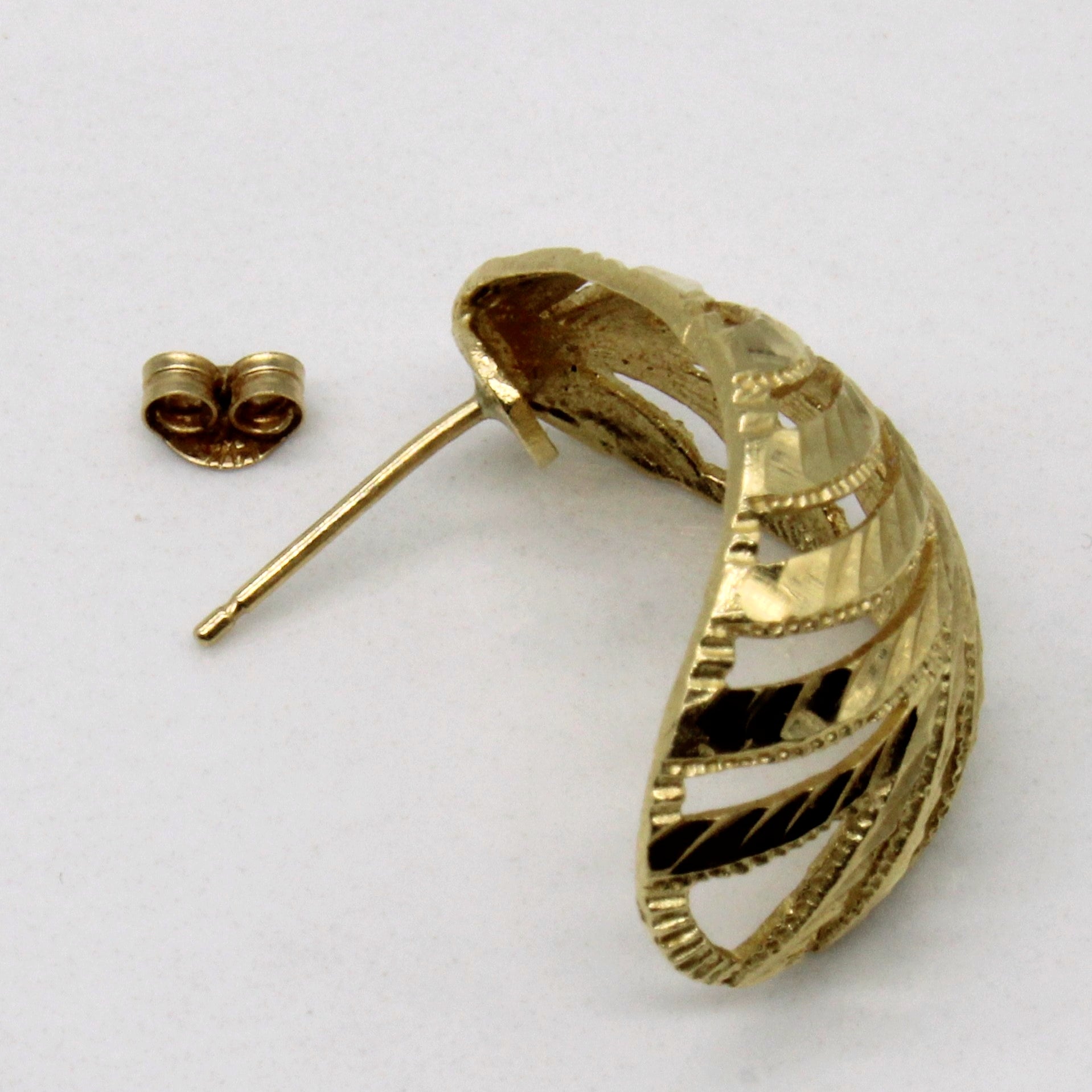 14k Yellow Gold Earrings