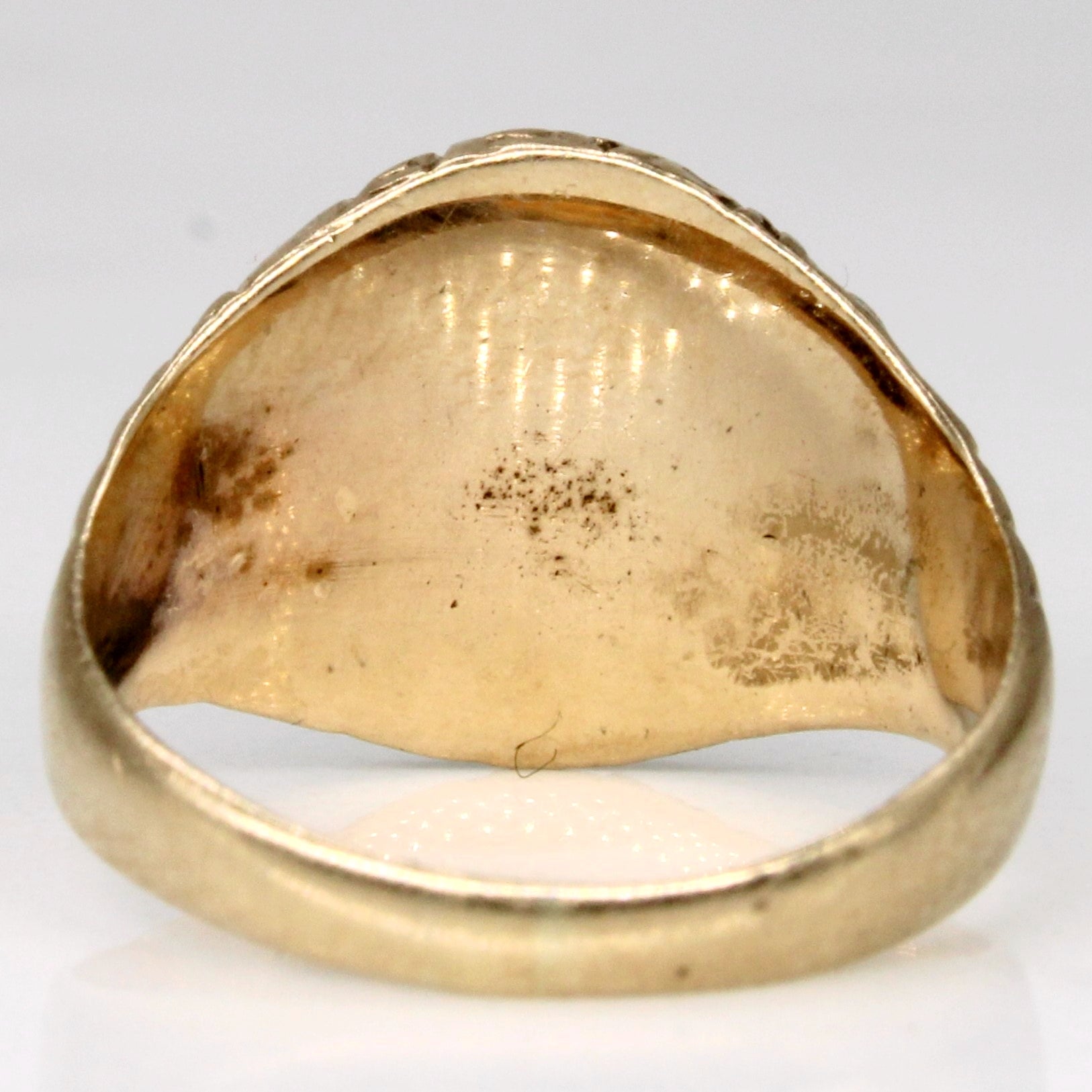 10k Yellow Gold Signet Ring | SZ 3.5 |