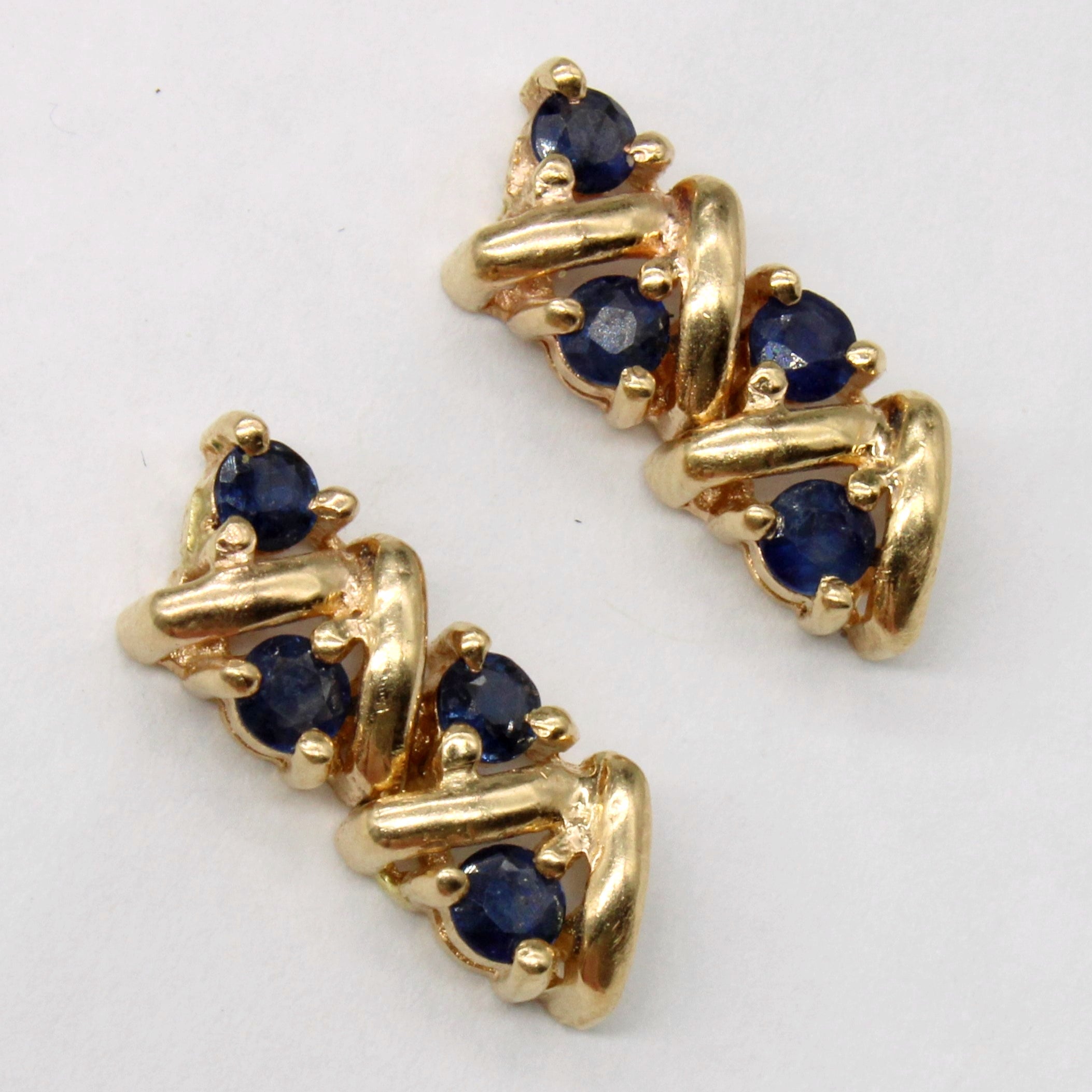 Sapphire Earrings | 0.40ctw |