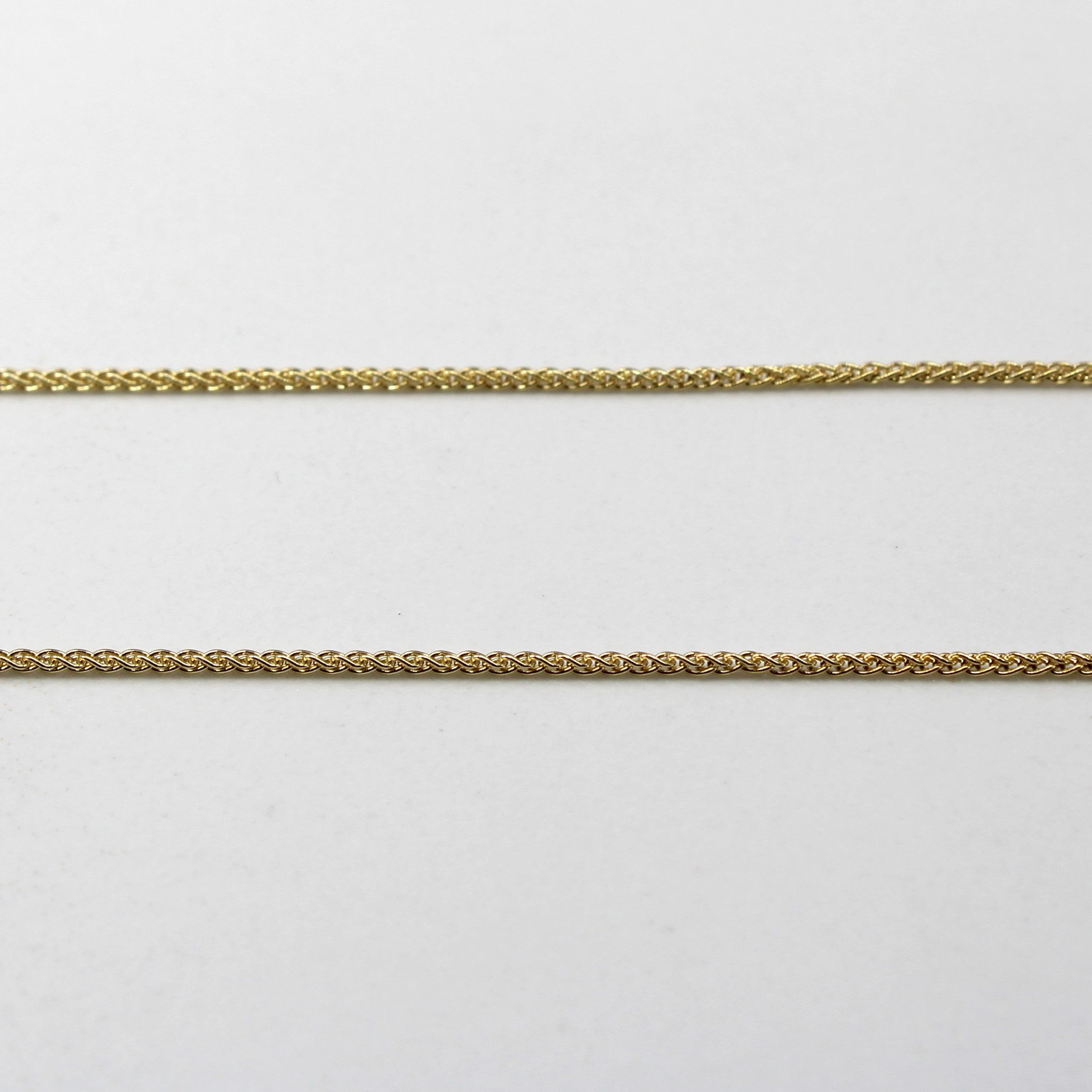Diamond Interlocking Gold Necklace | 0.28ctw | 18"|