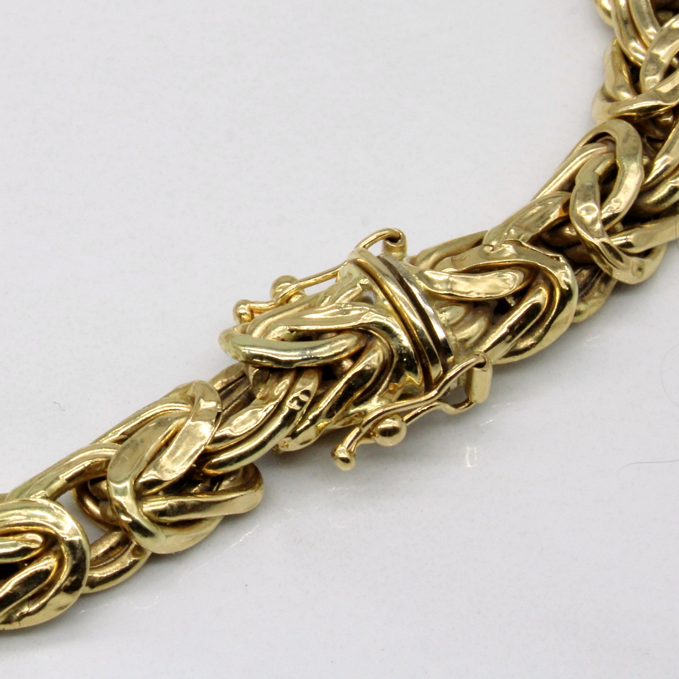 18k Yellow Gold Birdcage Link Bracelet | 7.5" |