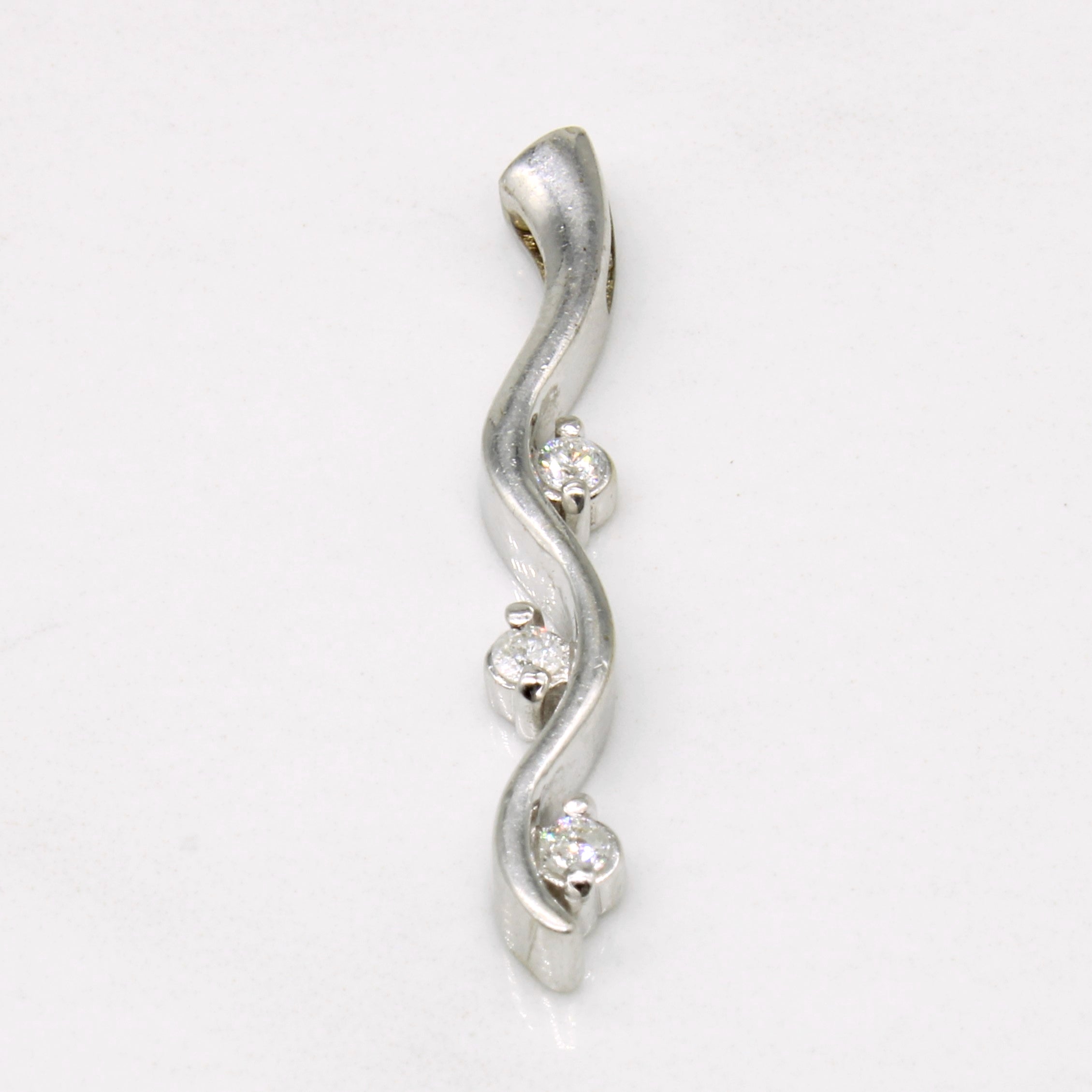 Three Stone Diamond Pendant | 0.10ctw |