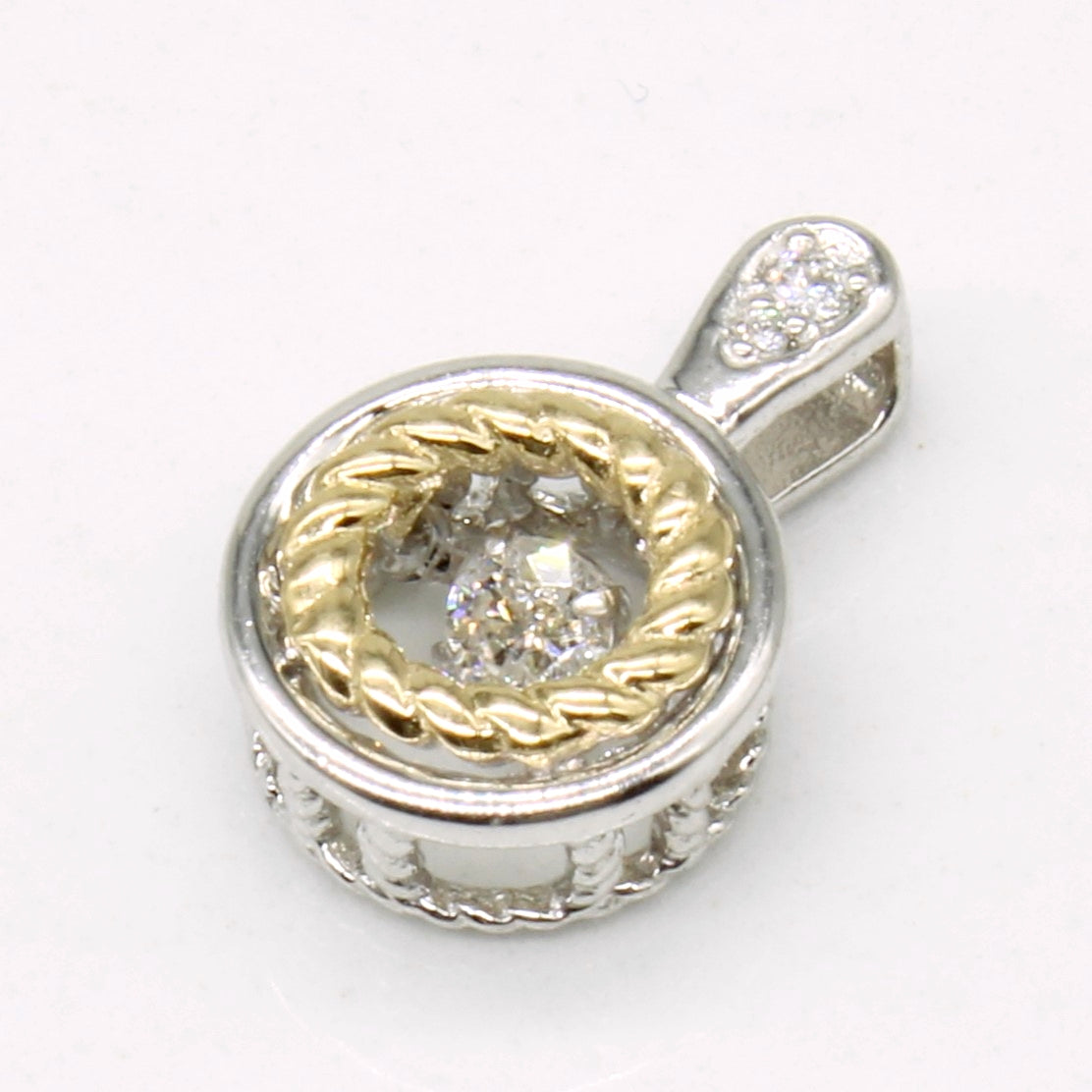 Diamond 10k Pendant | 0.09ct |