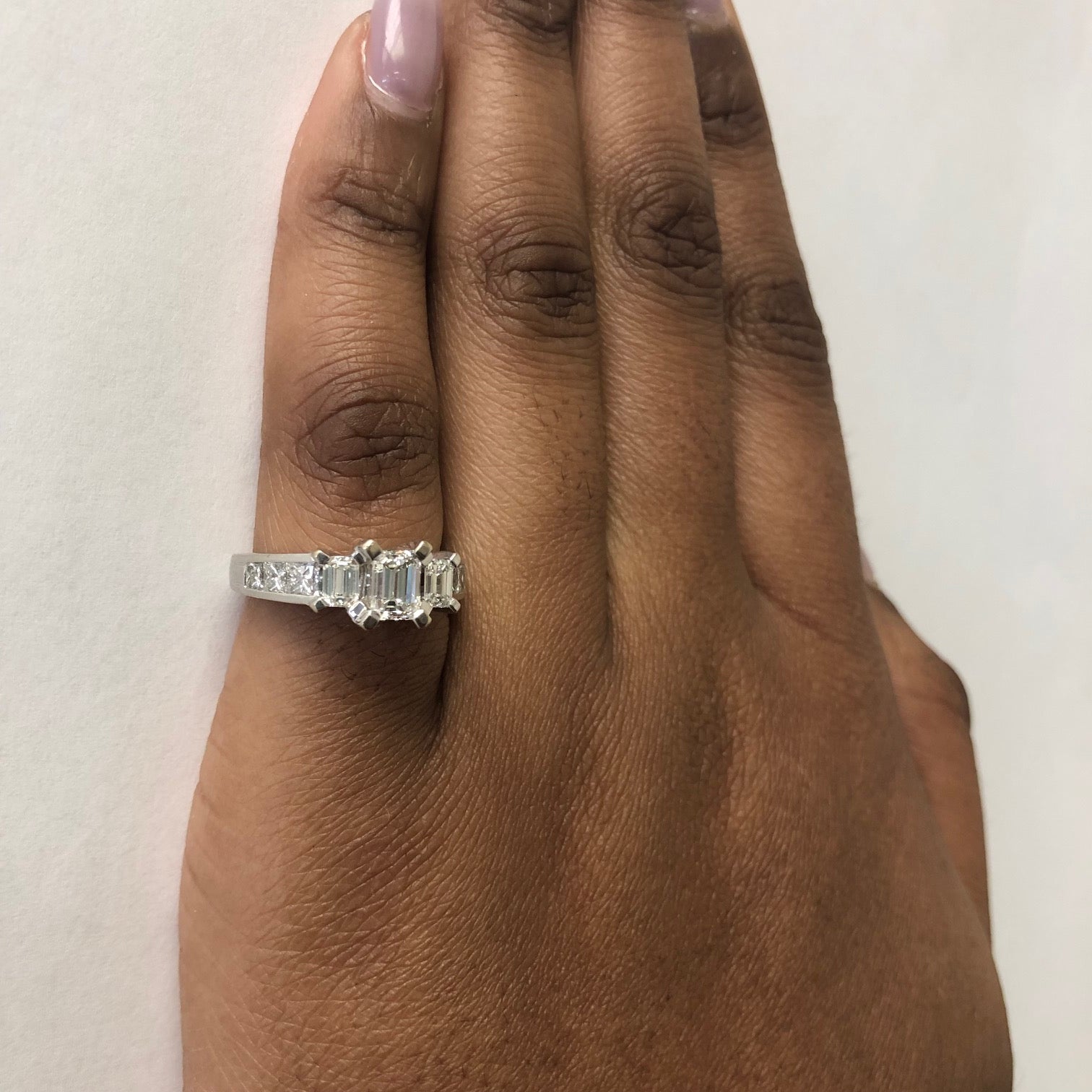 Princess Cut Diamond Engagement Ring | 2.04ctw | SZ 6.5 |