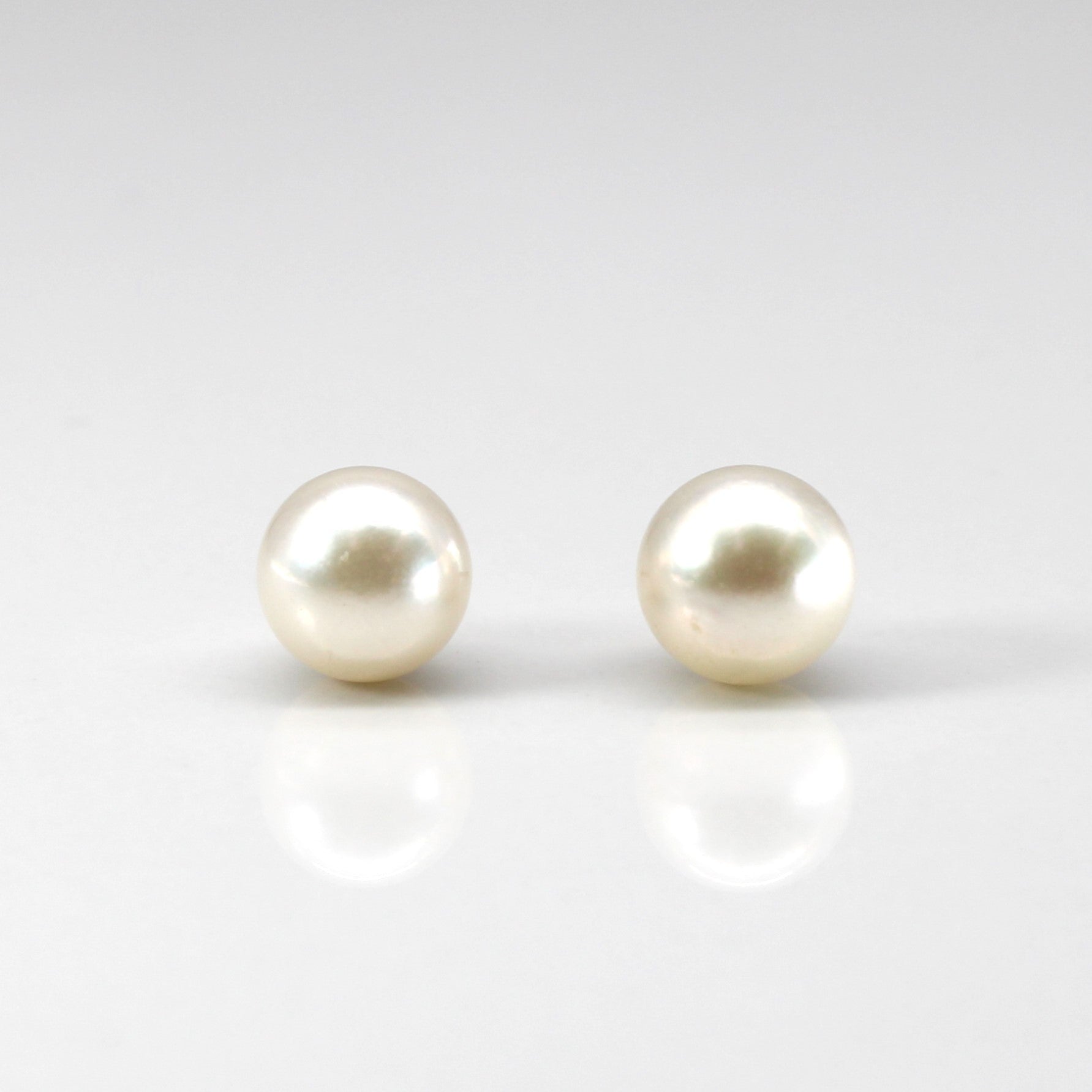 Pearl Stud Earrings