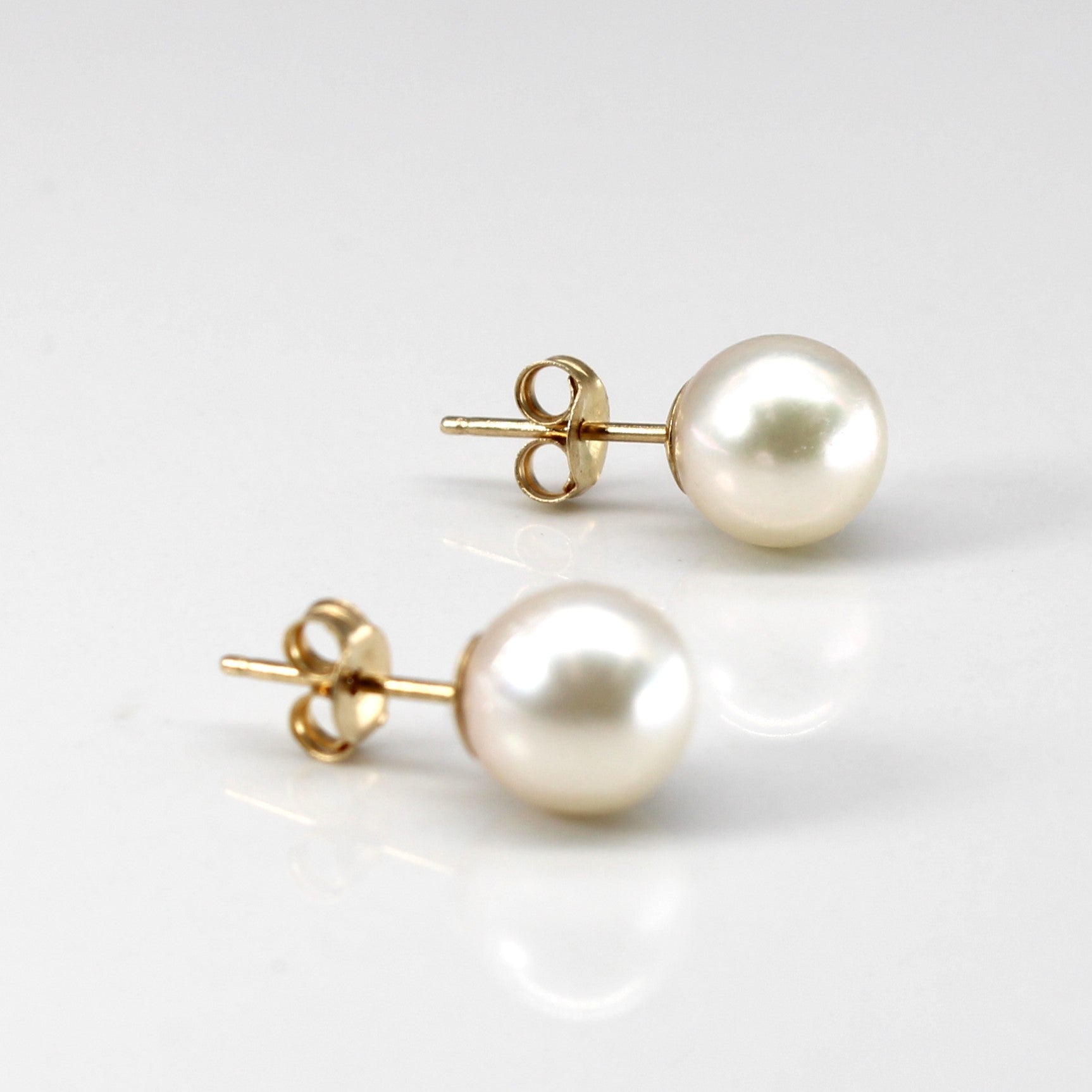 Pearl Stud Earrings