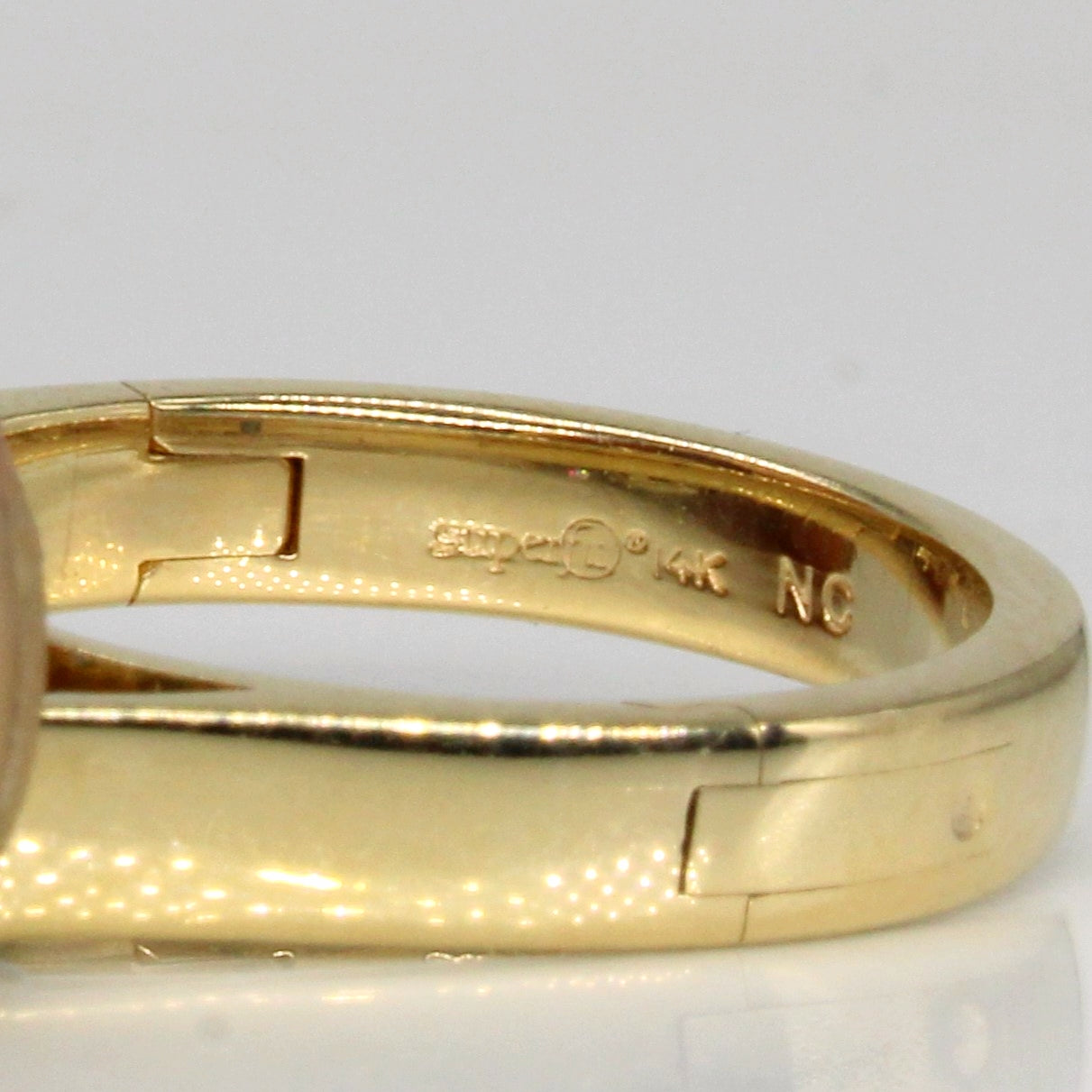 Bague à charnière trois diamants taille princesse | 2,06 ct | Taille 7,75 |