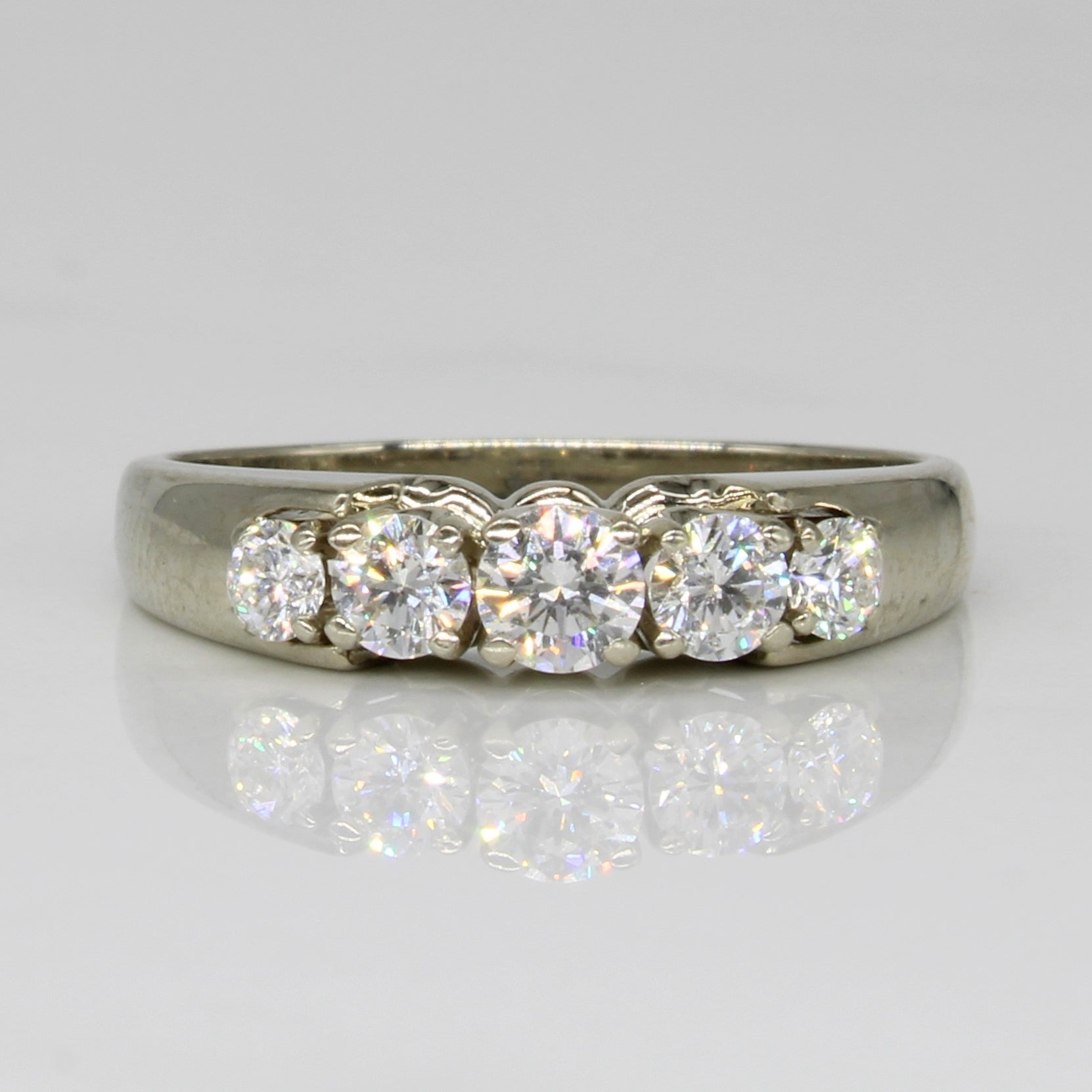 Five Stone Diamond Ring | 0.47ctw | SZ 6 |