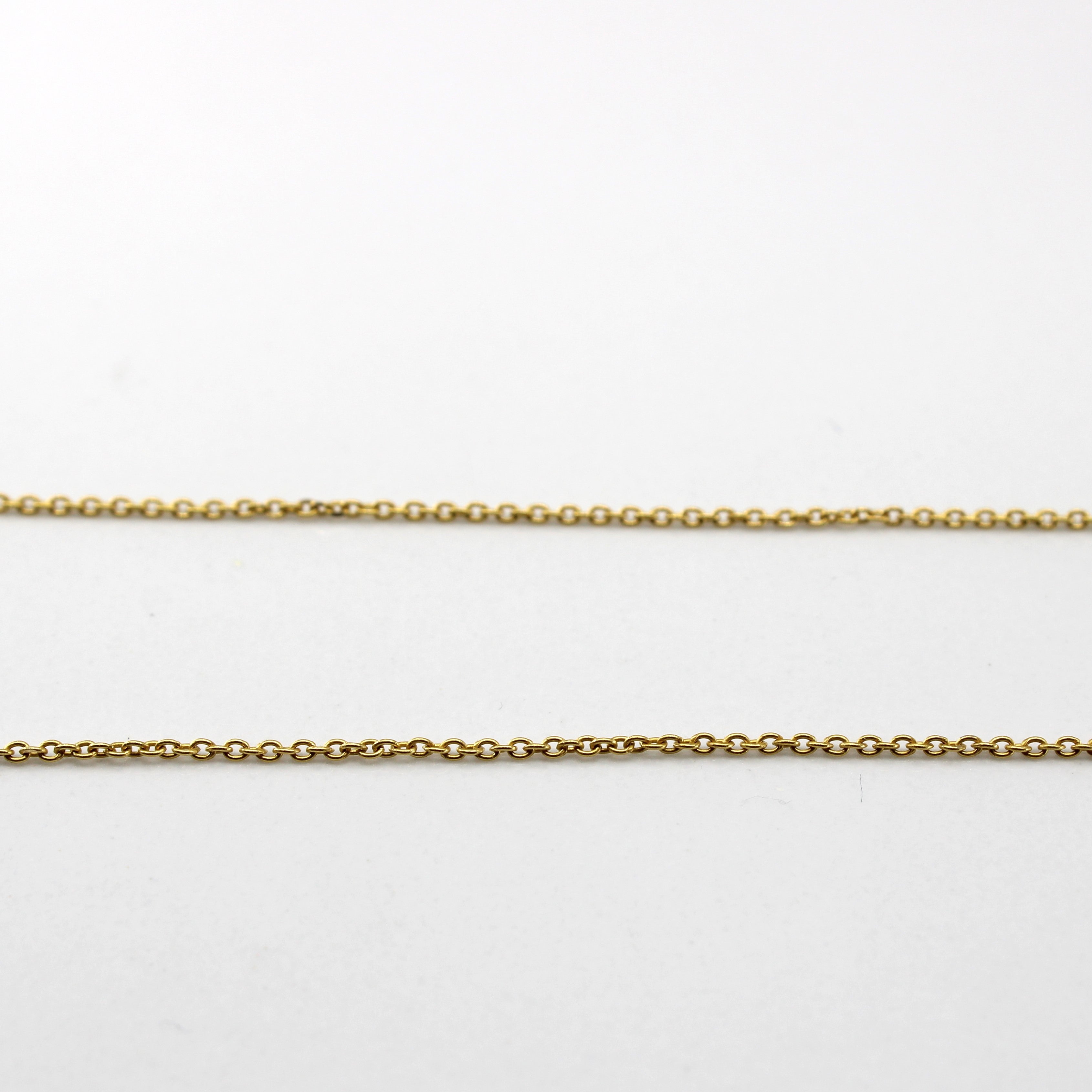 Pearl Gold Chain | 14"|