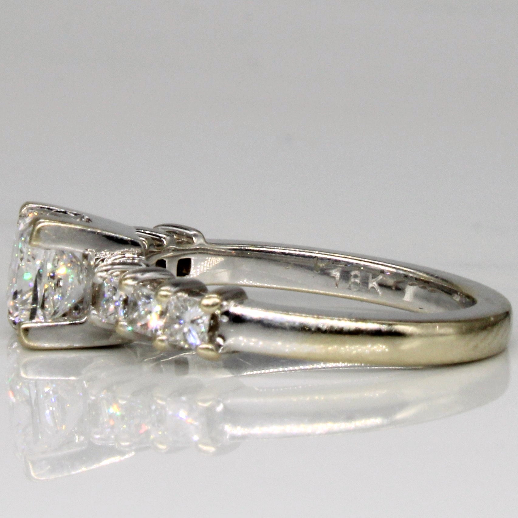 Princess Cut GIA Certified Diamond Engagement Ring | 1.43ctw | SZ 5.75 |