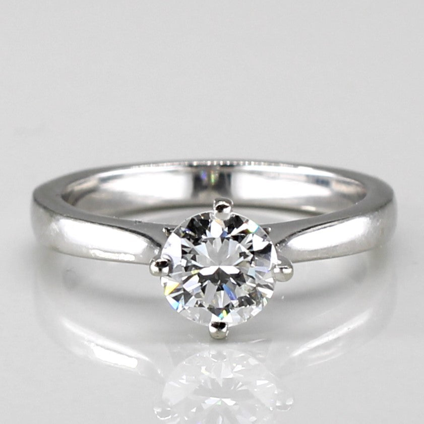 Solitaire Diamond Engagement Ring | 0.60ct VVS2 H | SZ 3.75 |