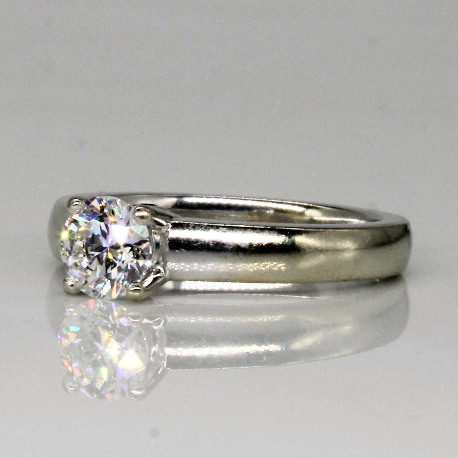 Bague de fiançailles solitaire en diamant canadien Birks | 0,54 ct | Taille 4,75 |