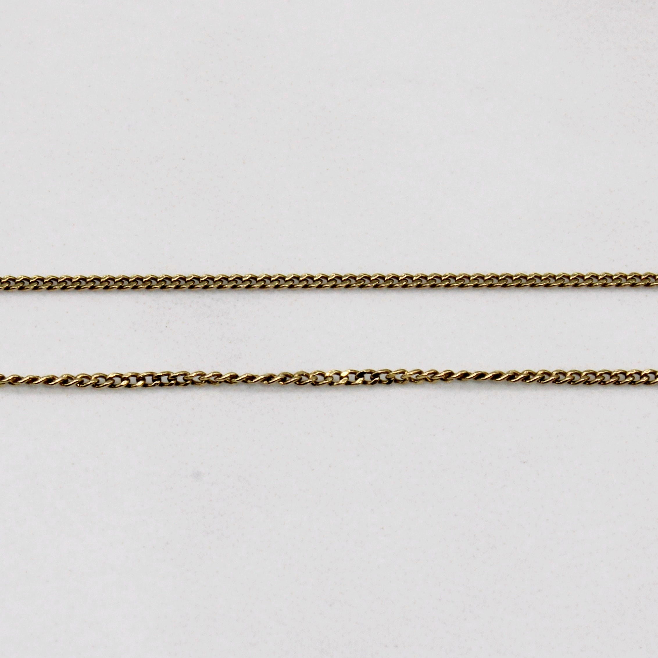 Collier pendentif en diamant taille ancienne et taille européenne ancienne, début des années 1900 | 0,91 ct | 48 cm |