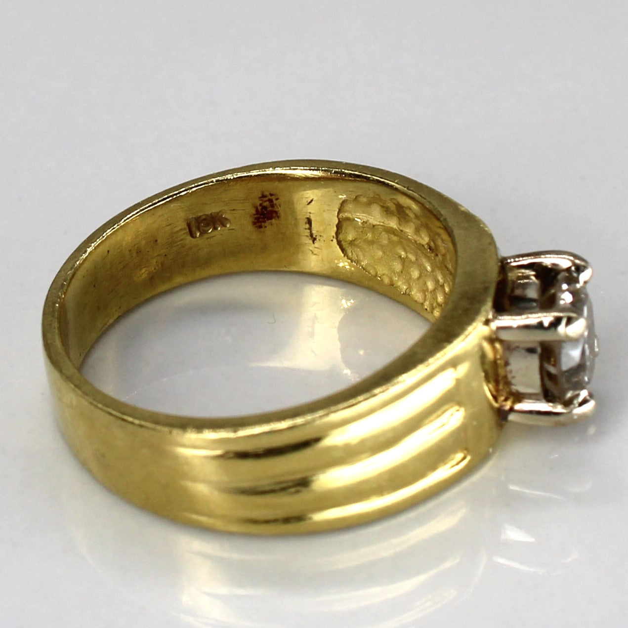 Solitaire Diamond Band | 0.60ct I2 J/K | SZ 5 |