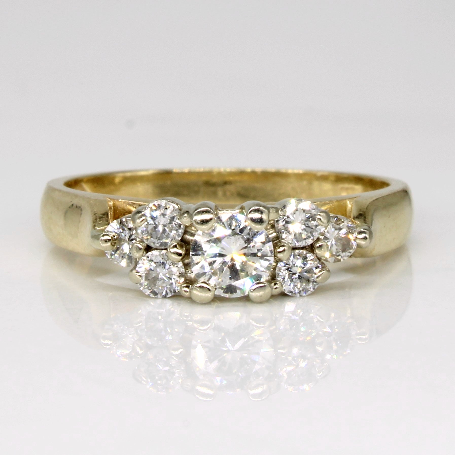 Diamond Accented Engagement Ring | 0.50ctw | SZ 6 |