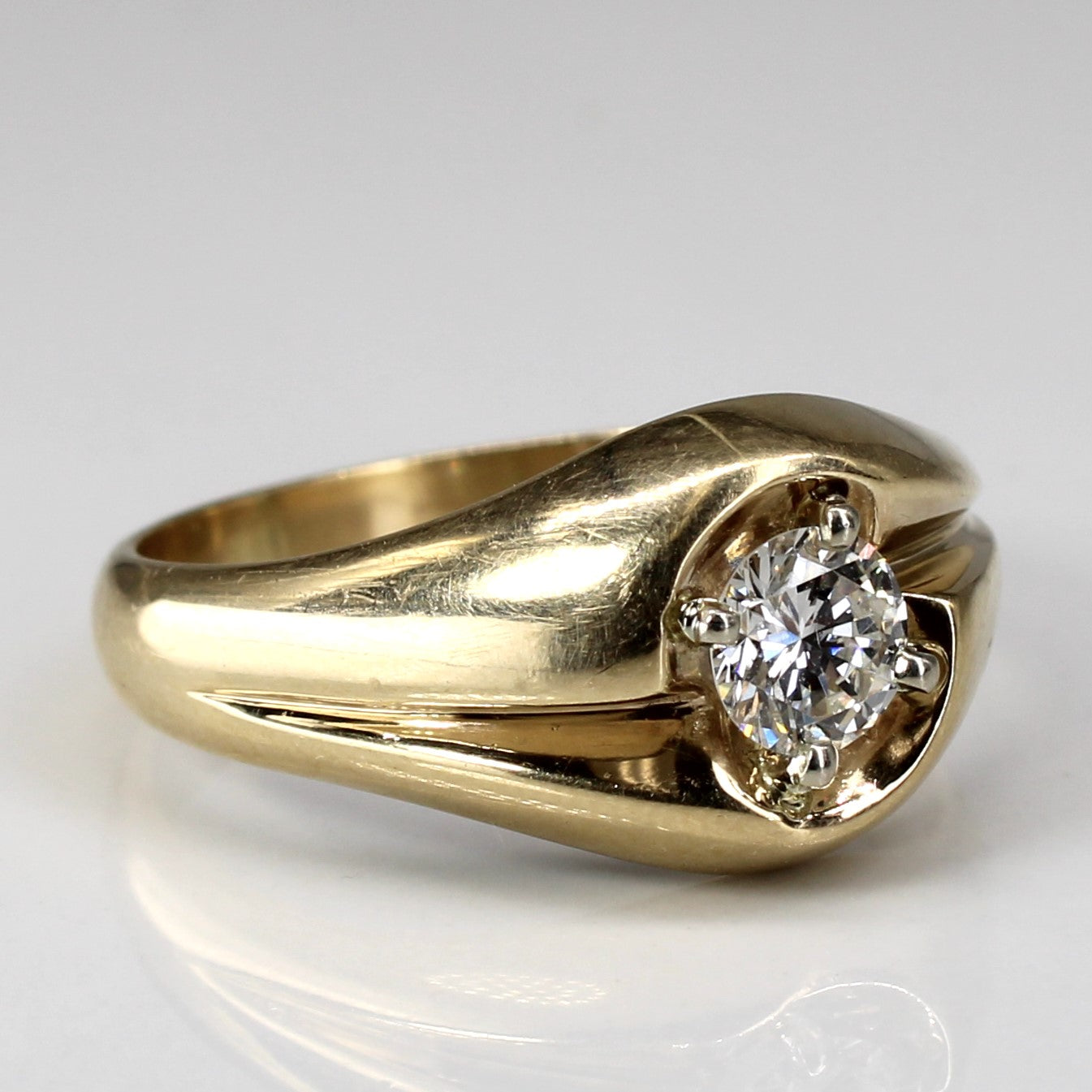 Solitaire Diamond Dome Ring | 0.70ct VS1/VS2 G/H | SZ 11.5 |