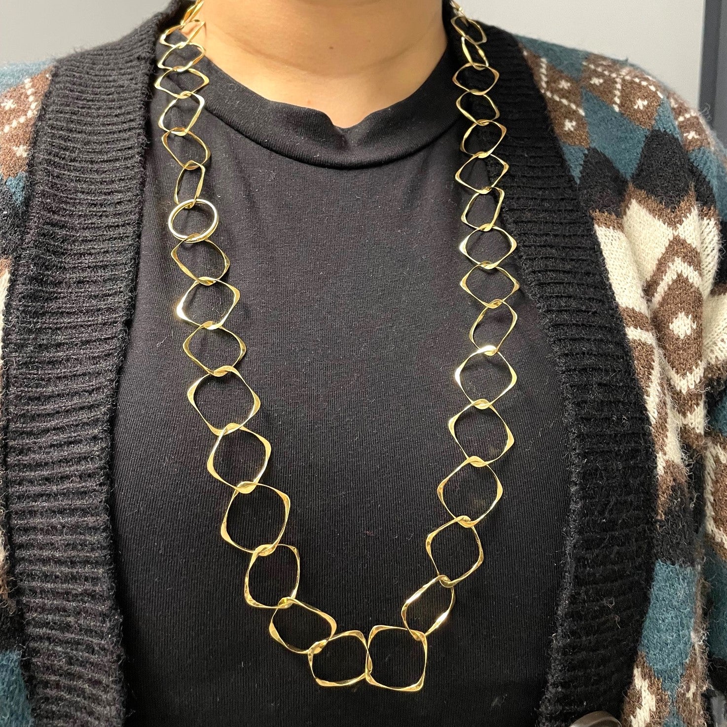 Long Cable Chain Necklace | 30"|