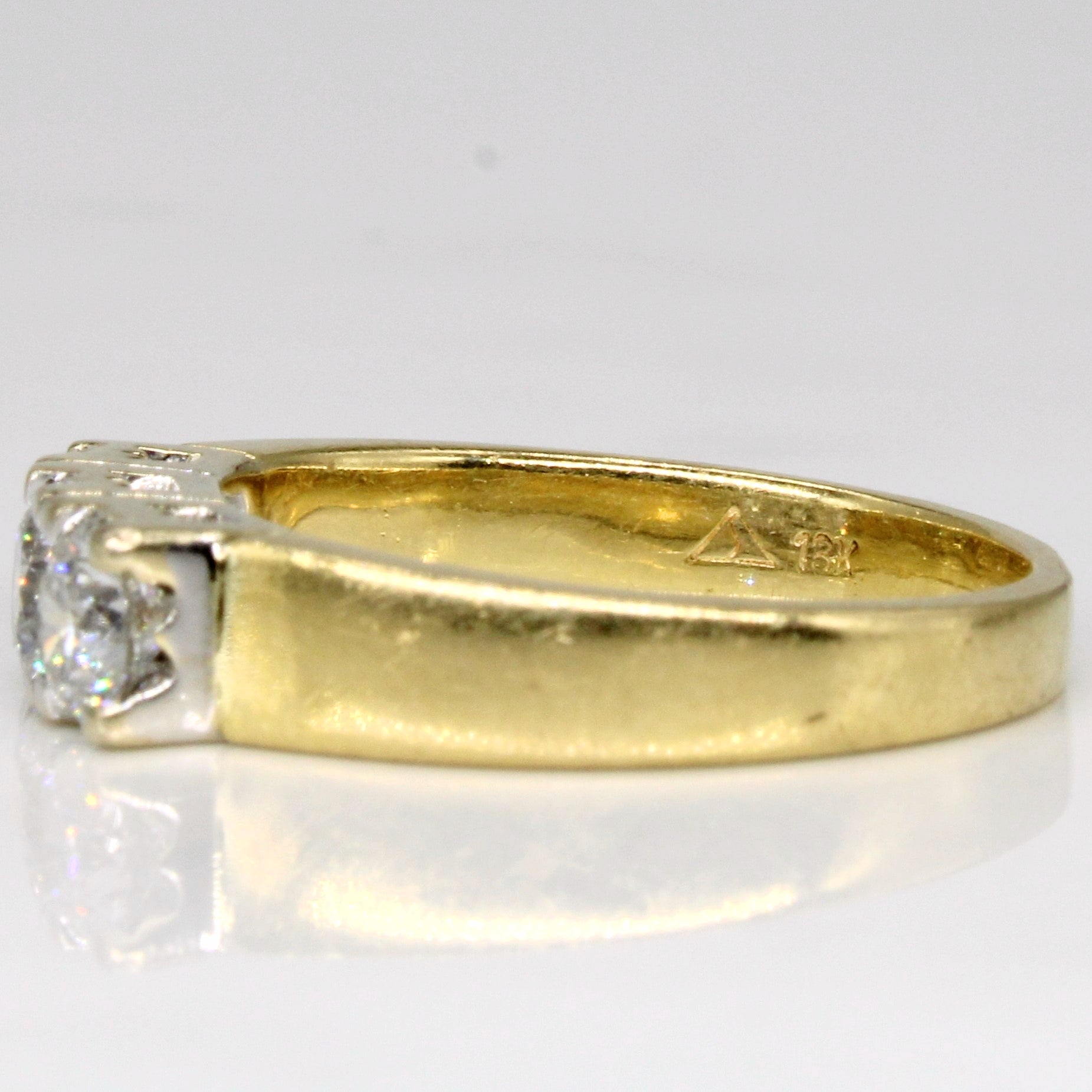Three Stone Diamond Ring | 1.00ctw | SZ 7.25 |