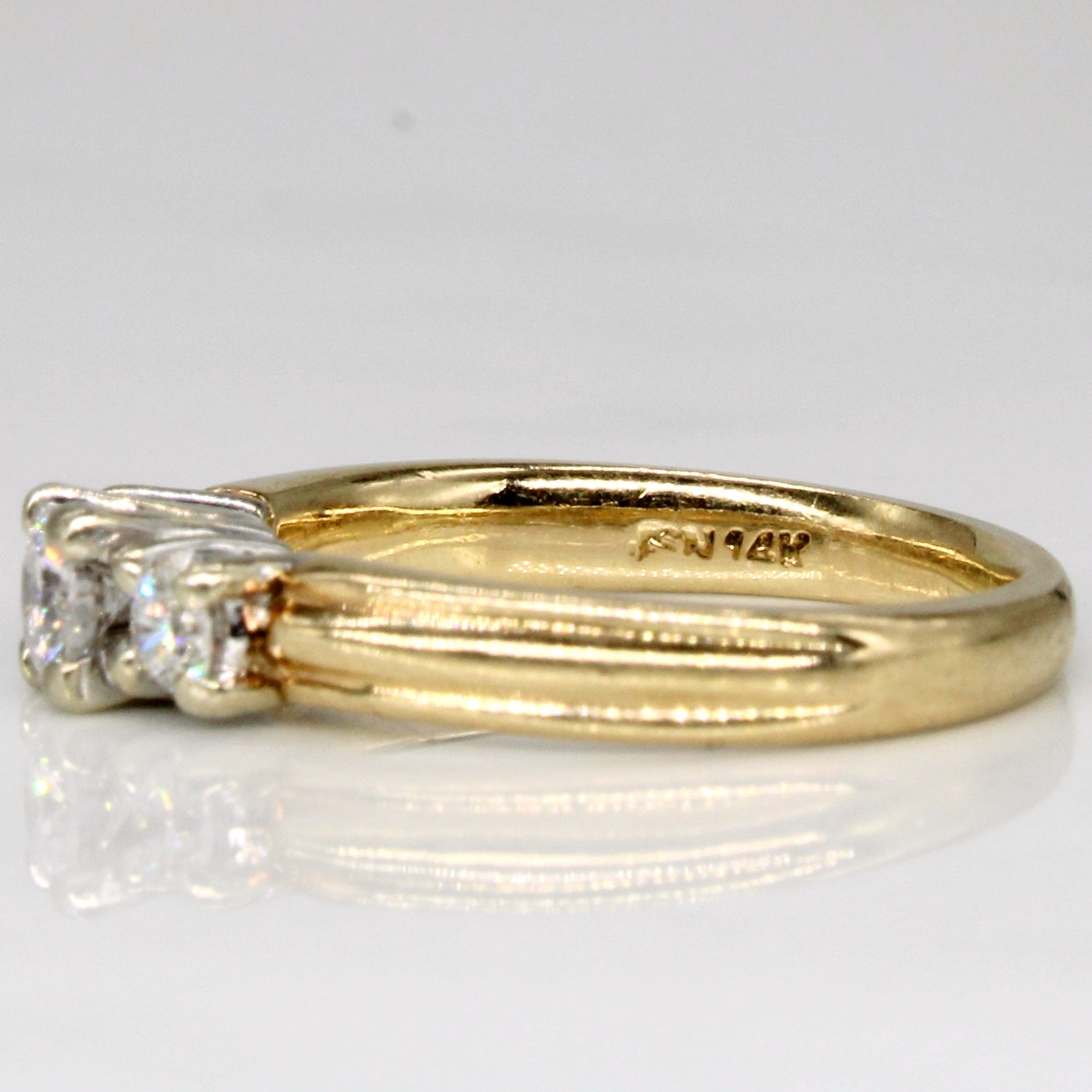 Three Stone Diamond Ring | 0.30ctw | SZ 5 |