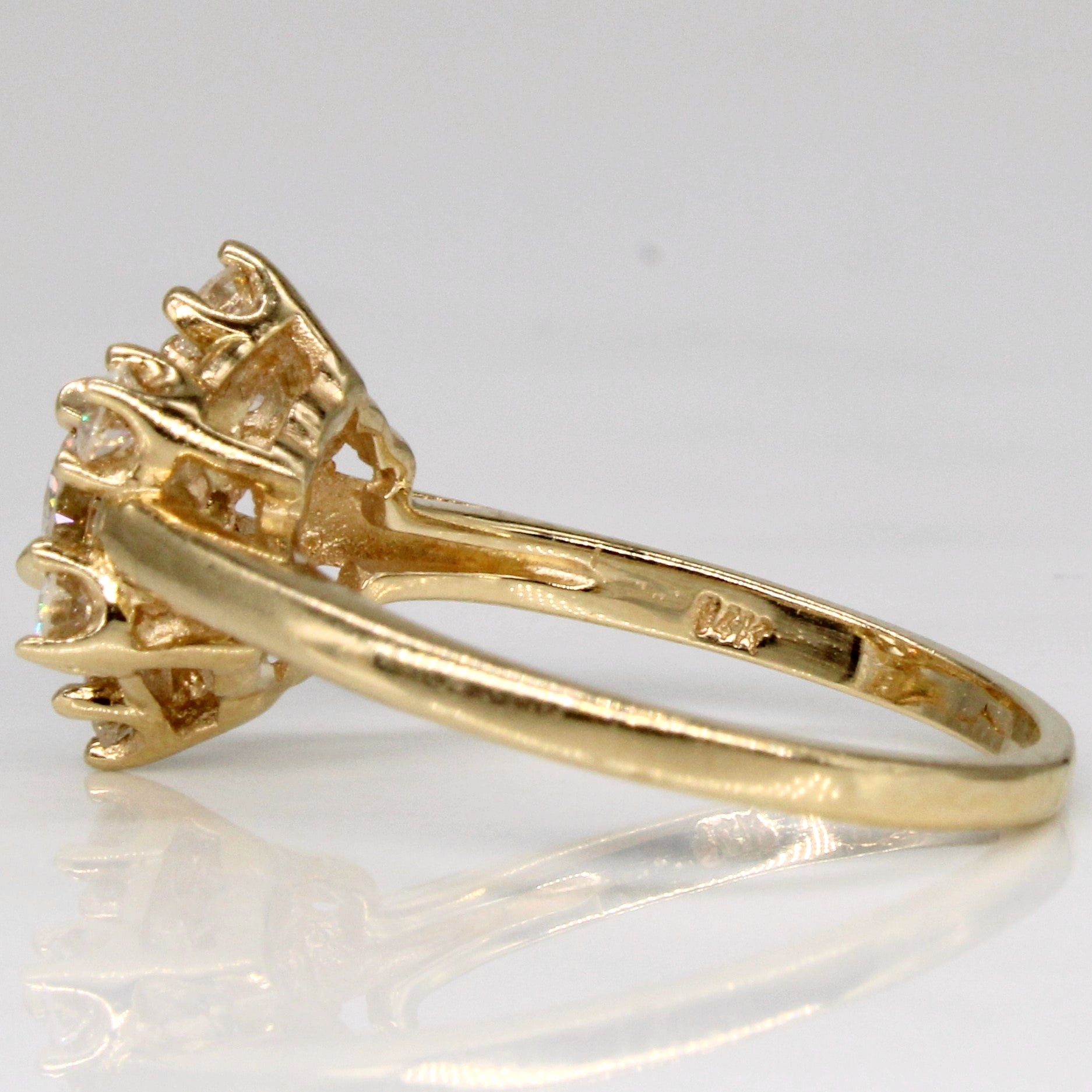 Diamond Cocktail Ring | 0.75ctw | SZ 5.75 |