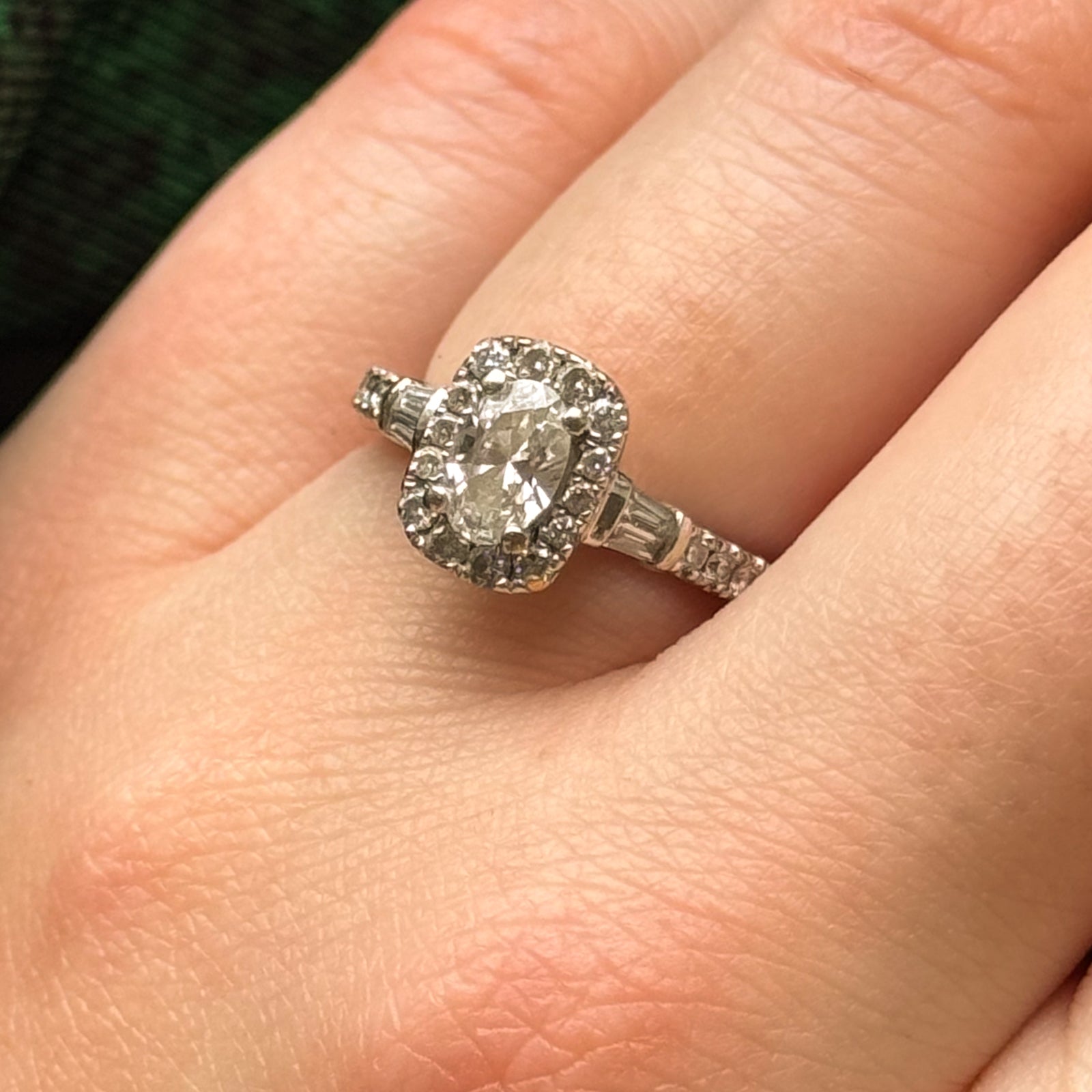 Diamond Engagement Ring | 1.07ctw SI1 F | SZ 5 |