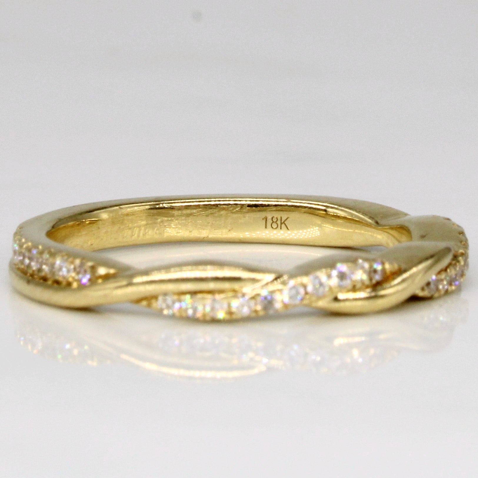 Bague en diamant | 0,12 ct | Taille 4,75 |