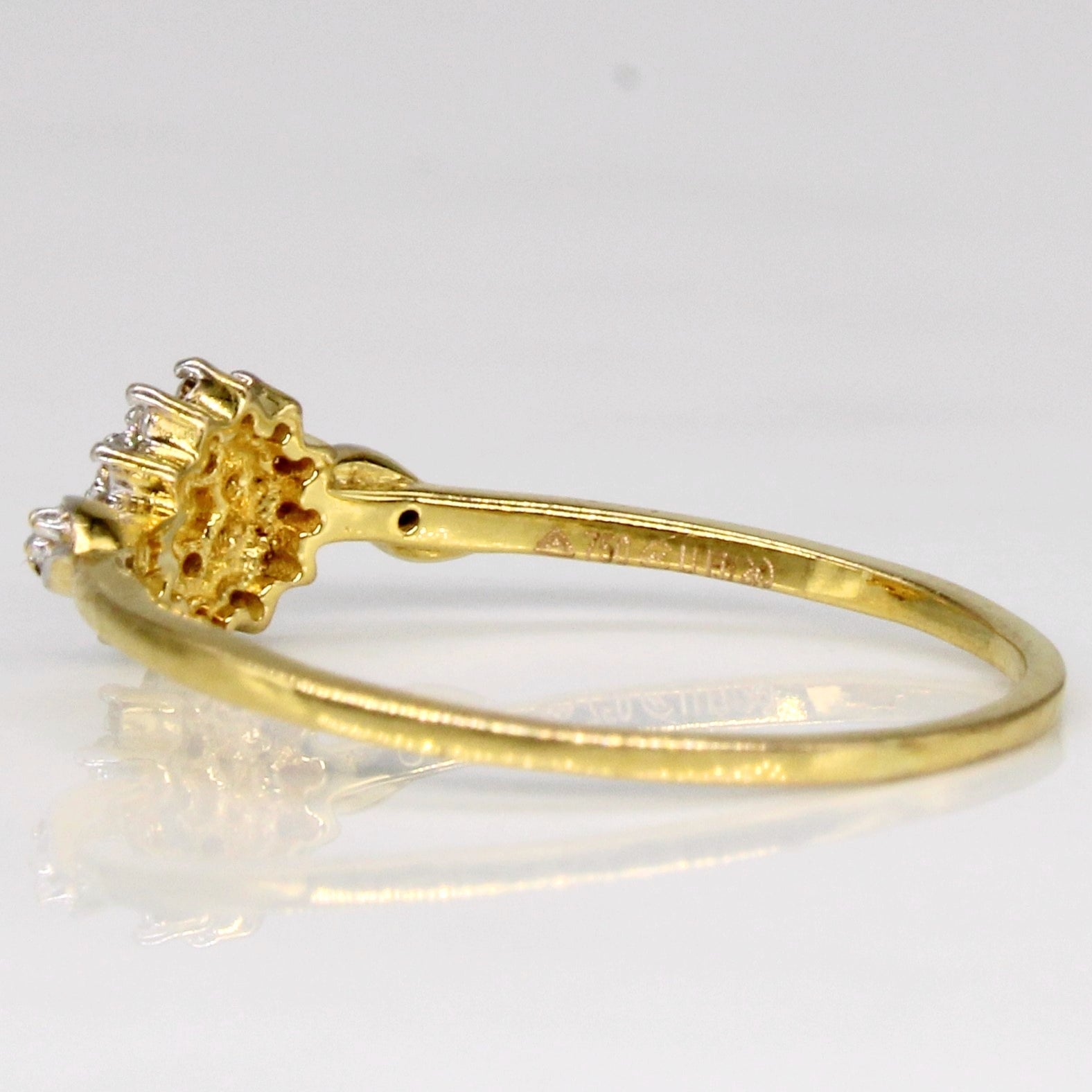 Diamond Cluster Ring | 0.135ctw | SZ 5.5 |