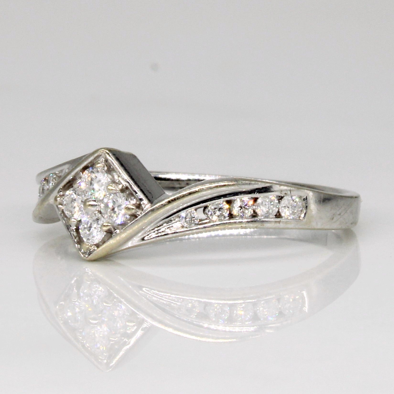 Diamond Cluster Ring | 0.18ctw | SZ 5.75 |
