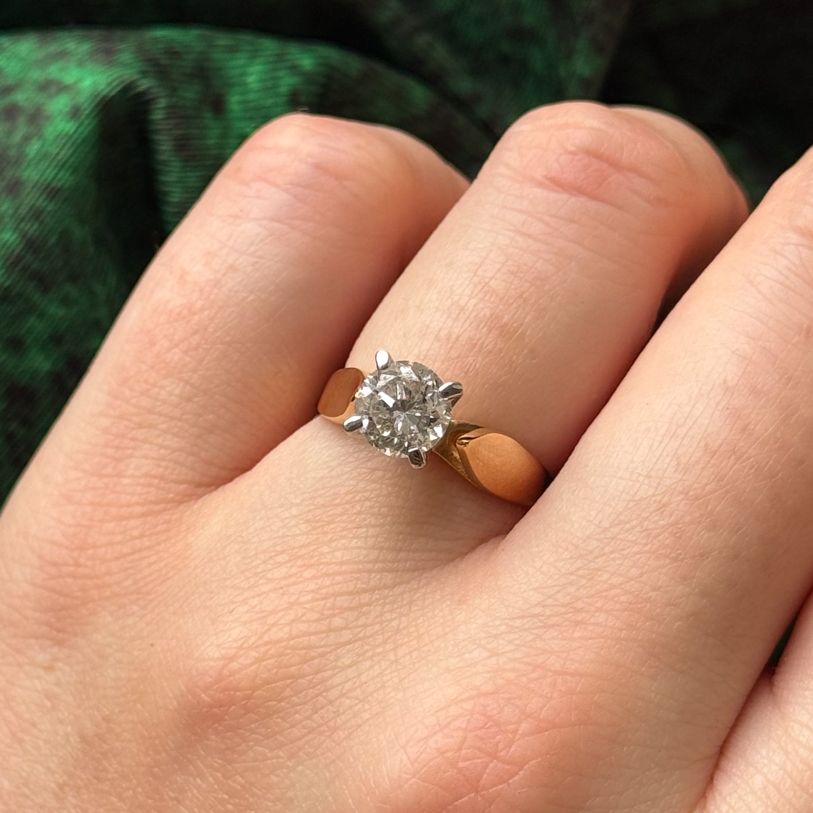 Diamond Engagement Ring | 1.05ct I2 H/I | SZ 5.5 |