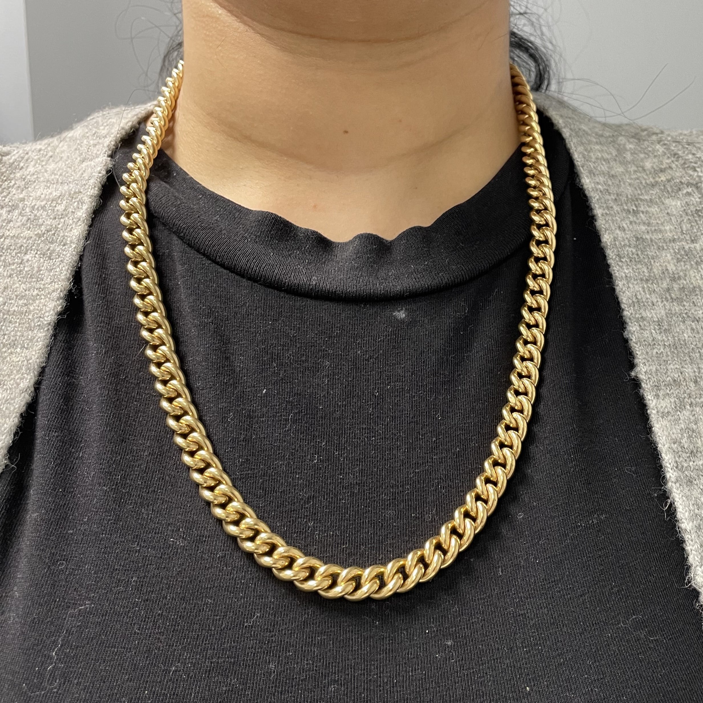 14k Yellow Gold Cuban Link Chain | 24"|