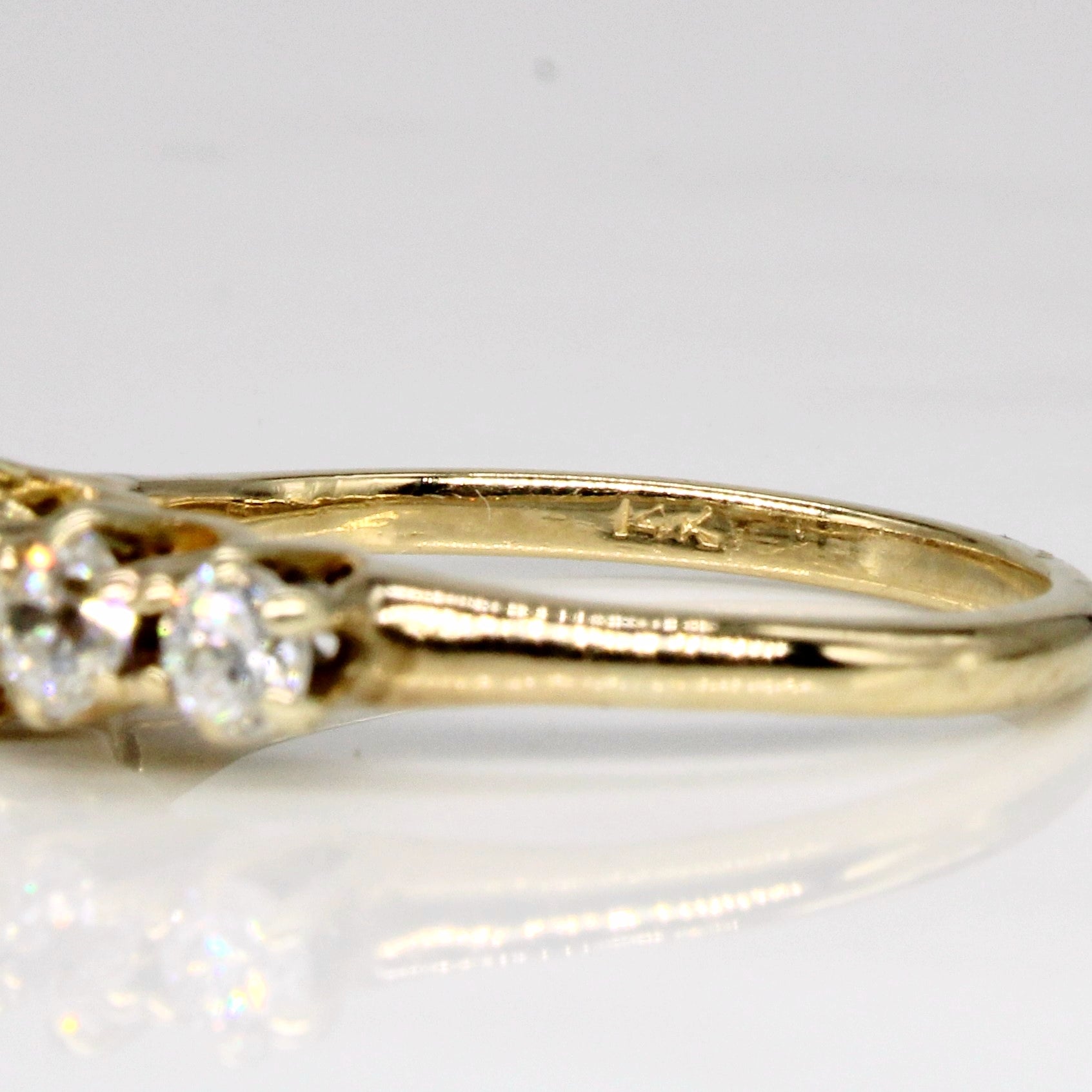 Old European Five Stone Diamond Ring | 1.01ctw | SZ 7.75 |