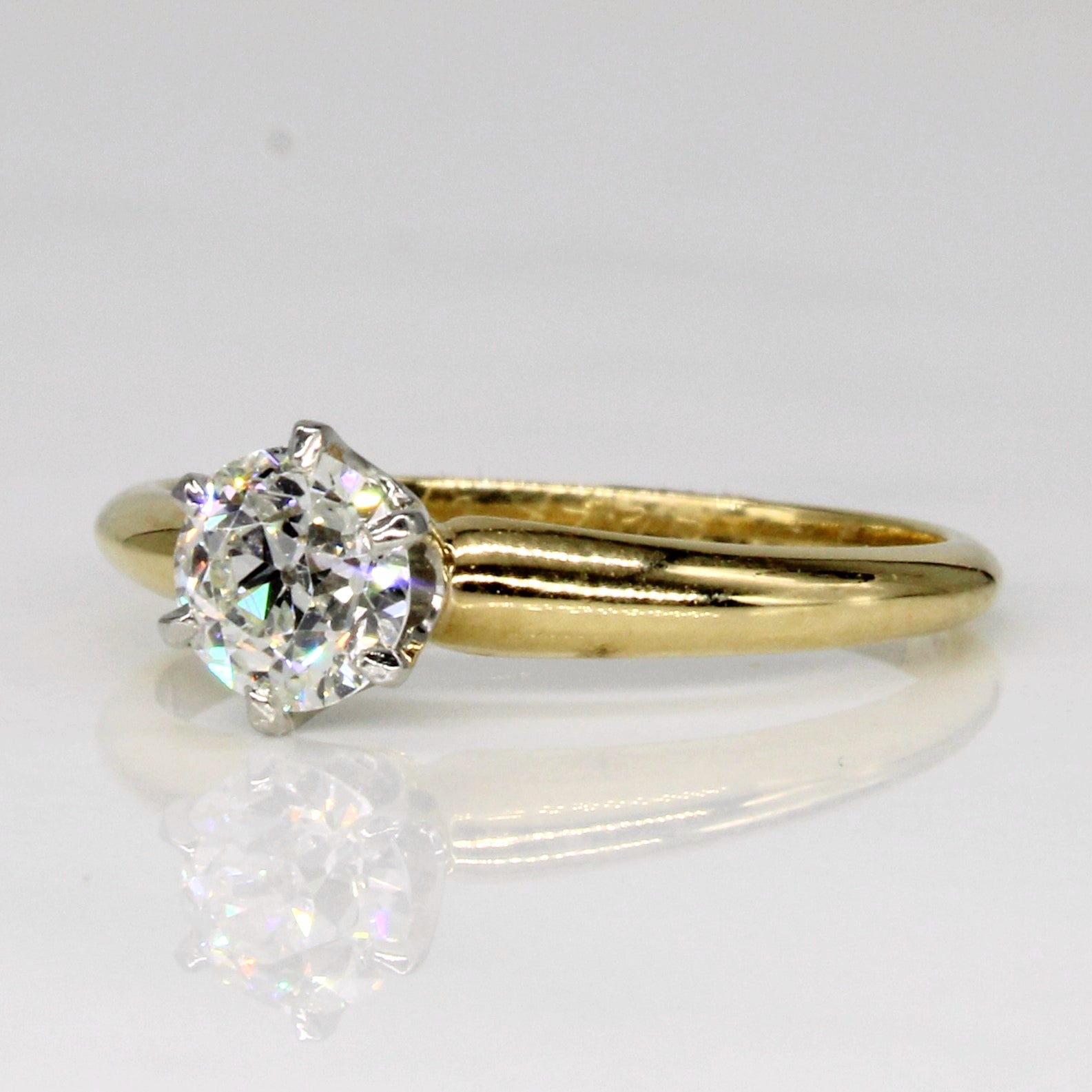 Old European Cut Diamond Ring | 0.51ct | SZ 5.25 |