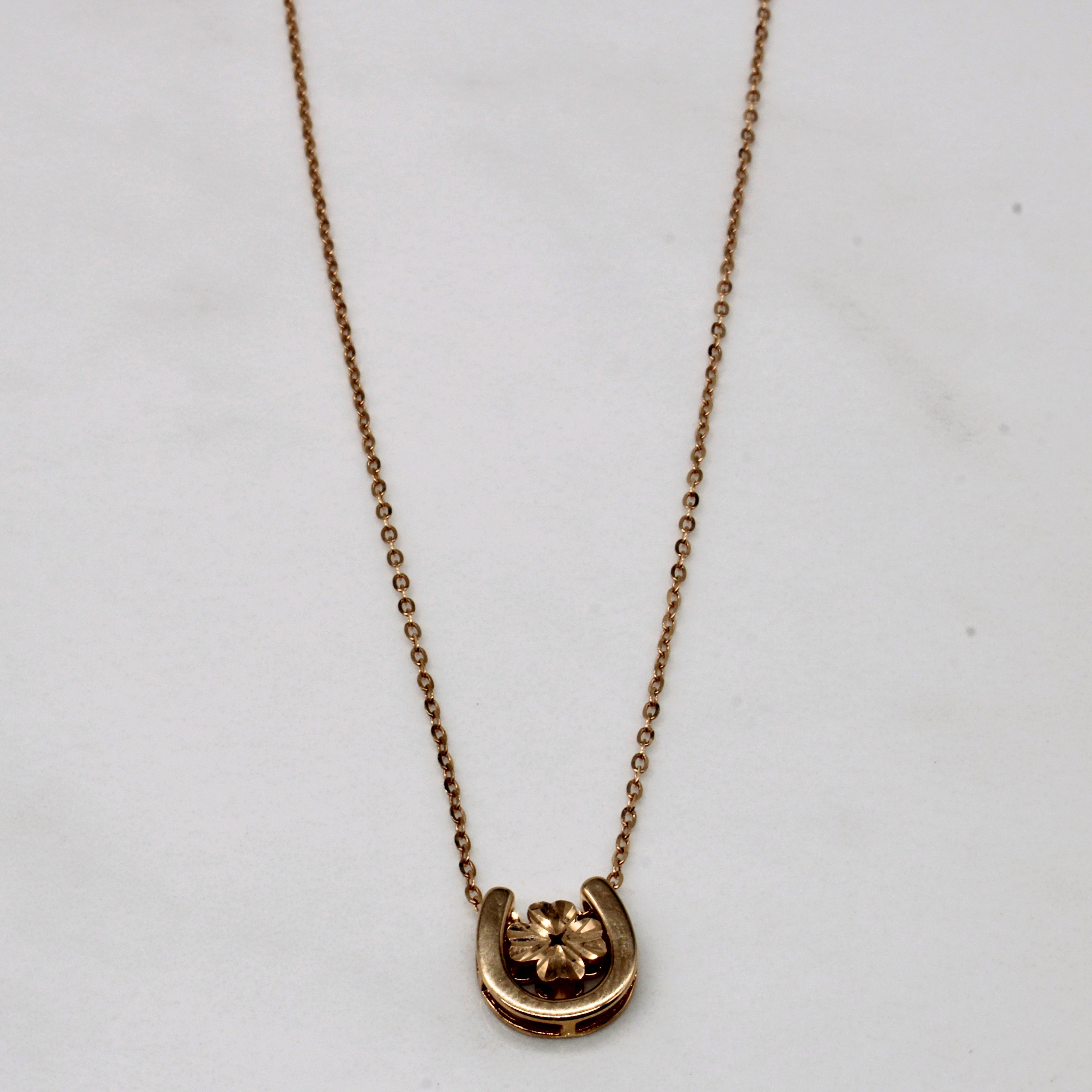 18k Rose Gold Necklace | 18" |