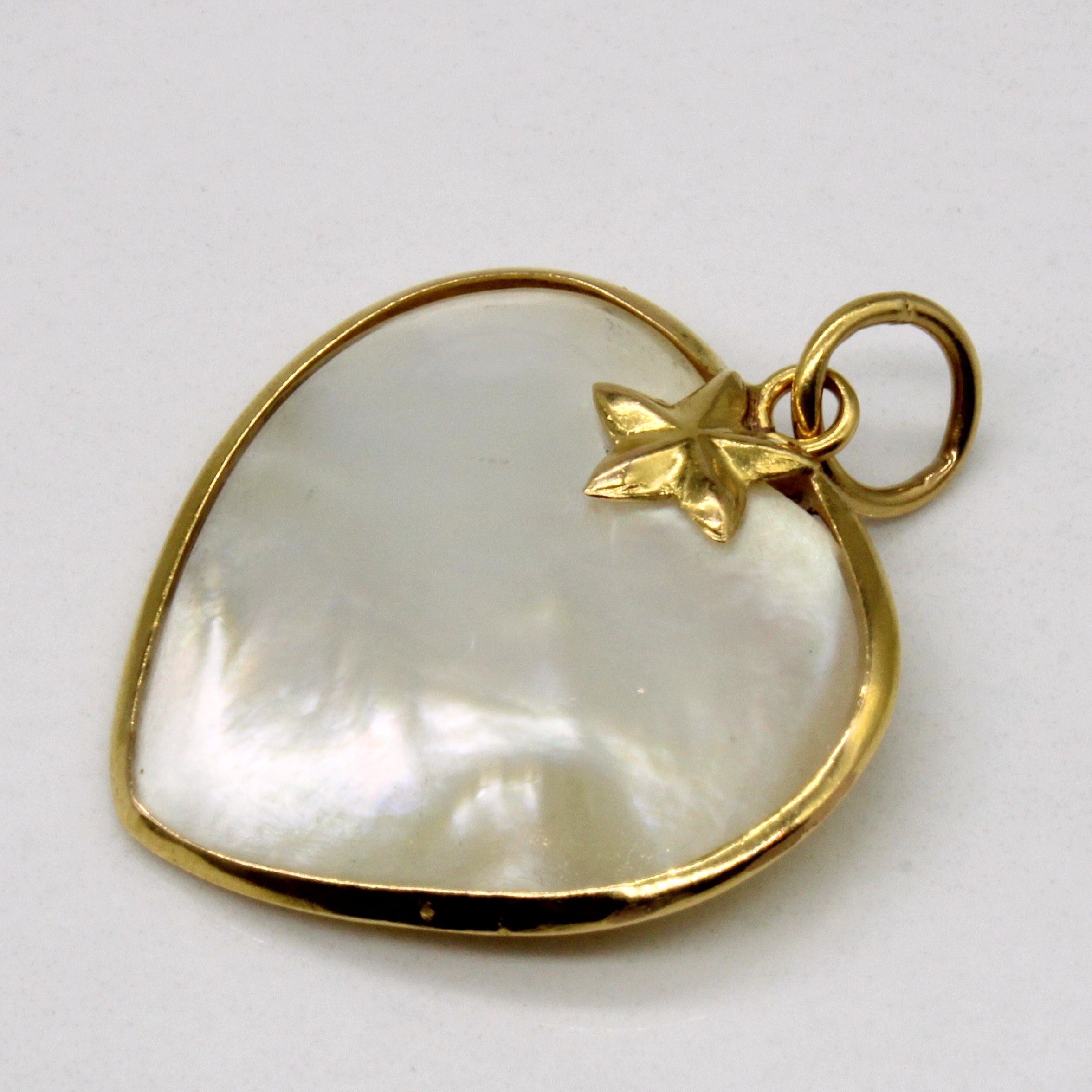 Pendentif cœur en nacre | 17,00 ct |