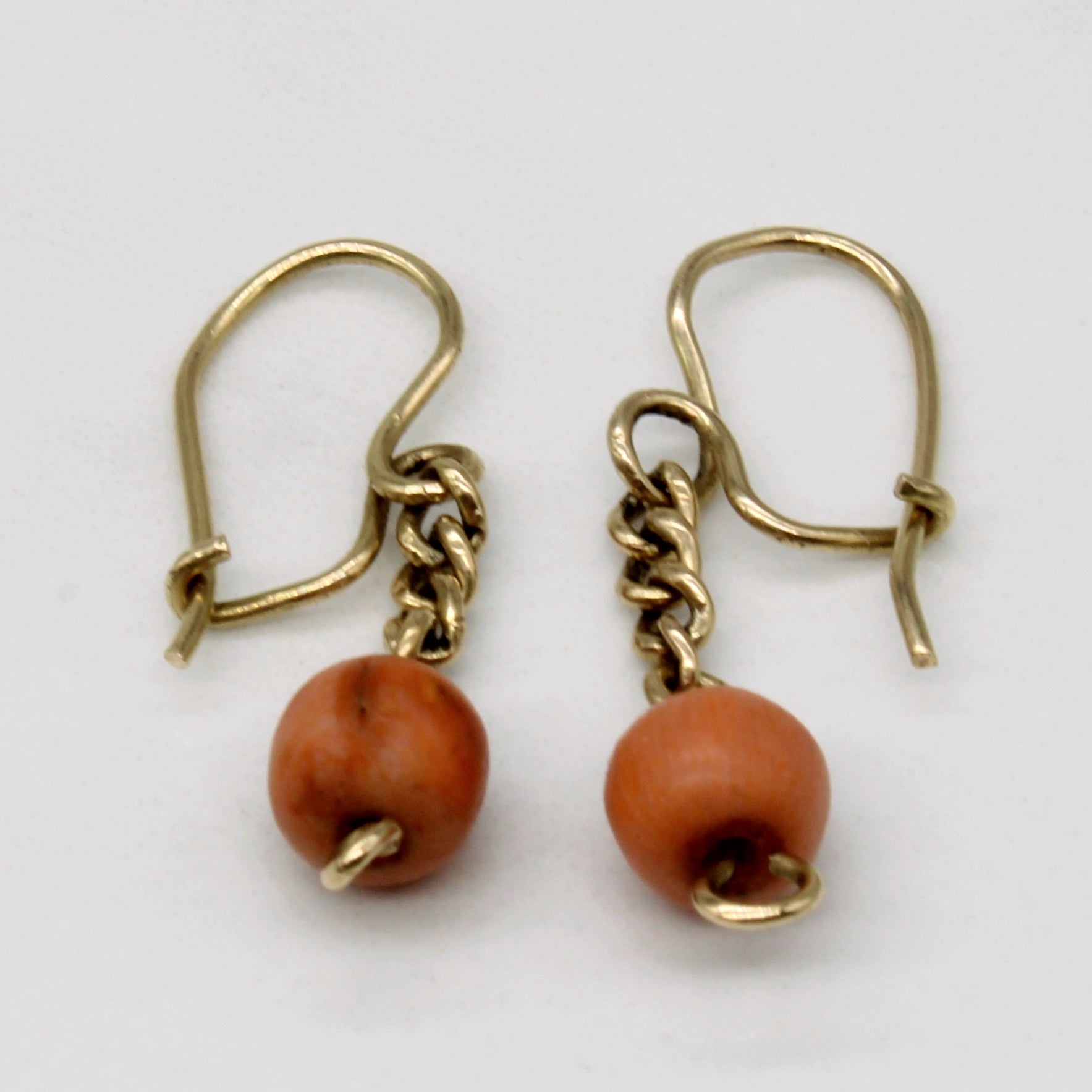 Coral Drop Earrings | 3.00ctw |