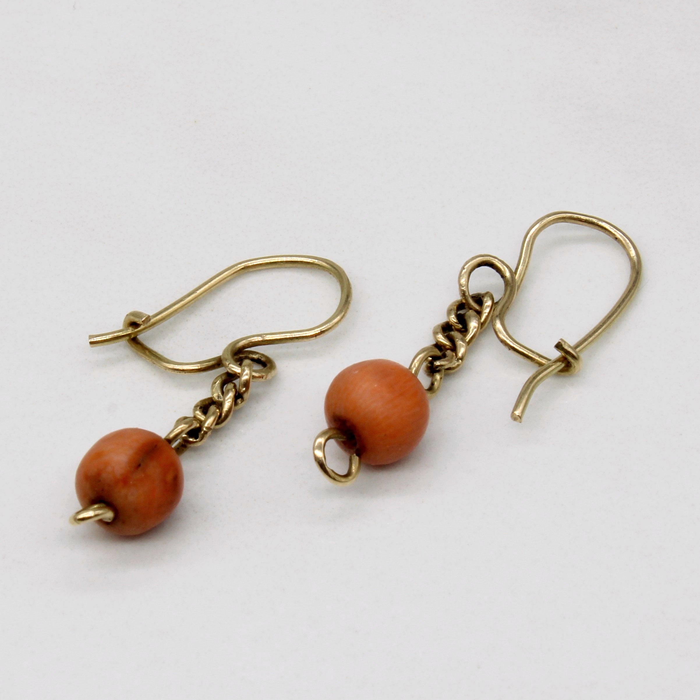 Coral Drop Earrings | 3.00ctw |