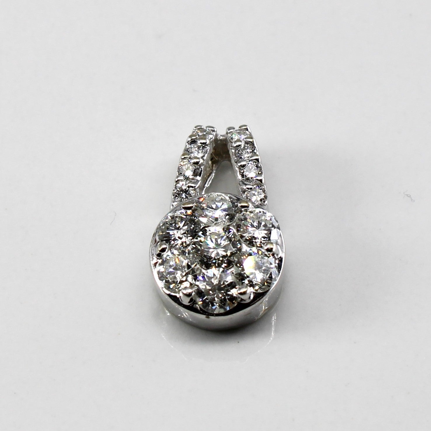 Cluster Diamond Pendant | 0.95ctw |