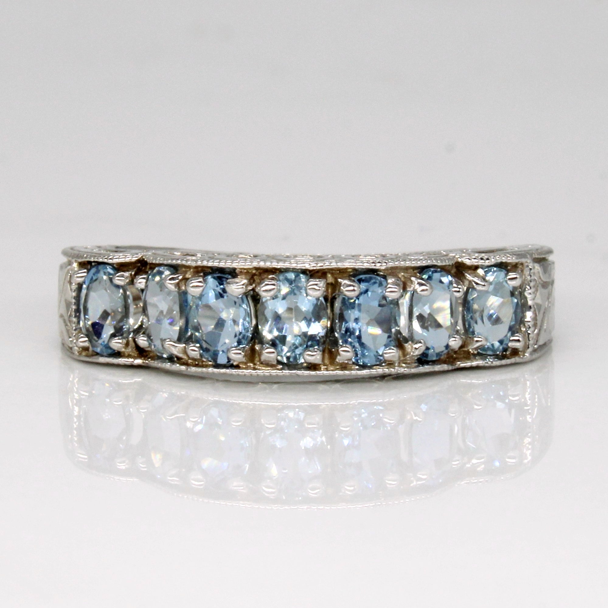 Aquamarine Ring | 1.00ctw | SZ 9 |