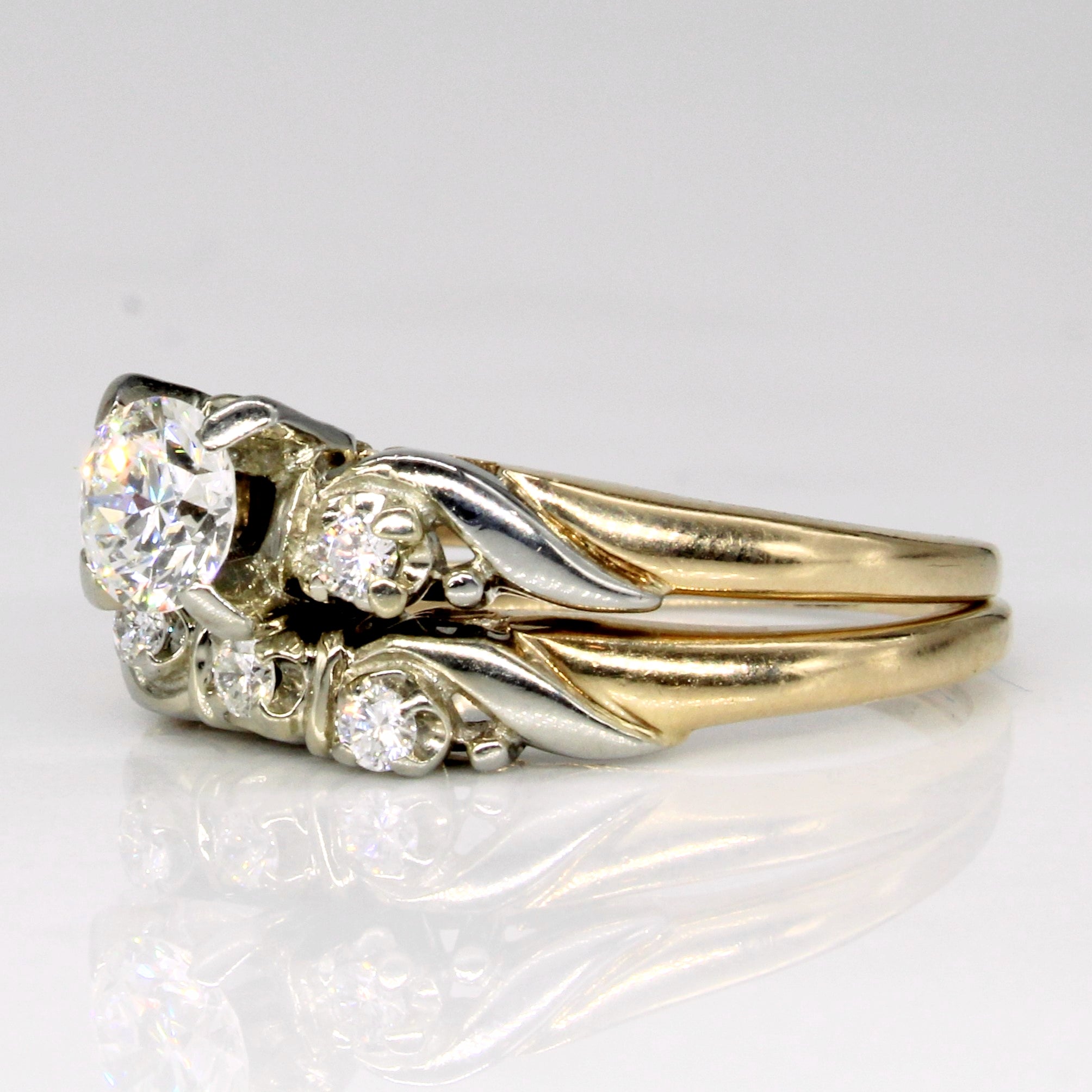 Diamond Wedding Ring Set | 0.55ctw | SZ 7 |