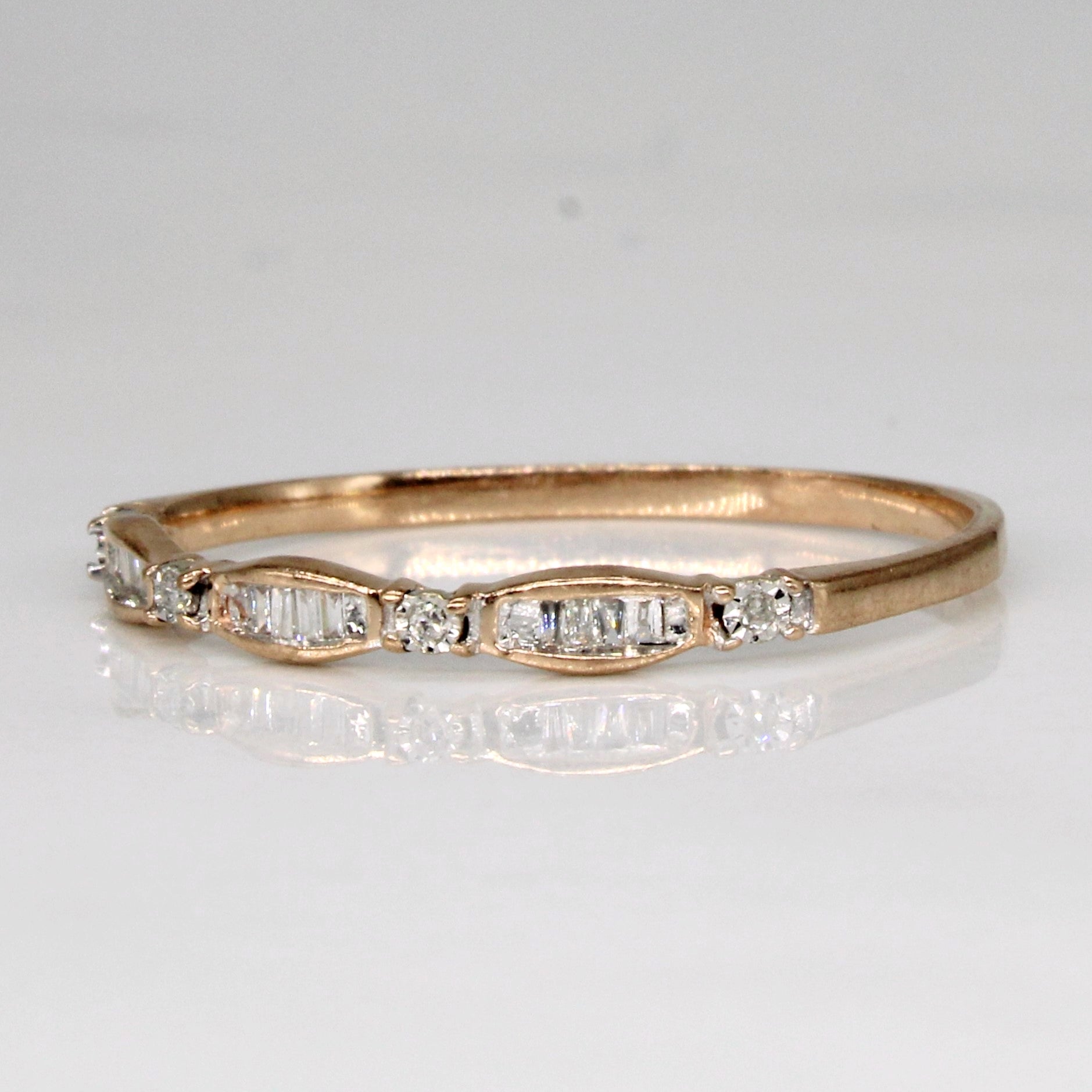 Bague en diamant | 0,05 ct | Taille 8 |