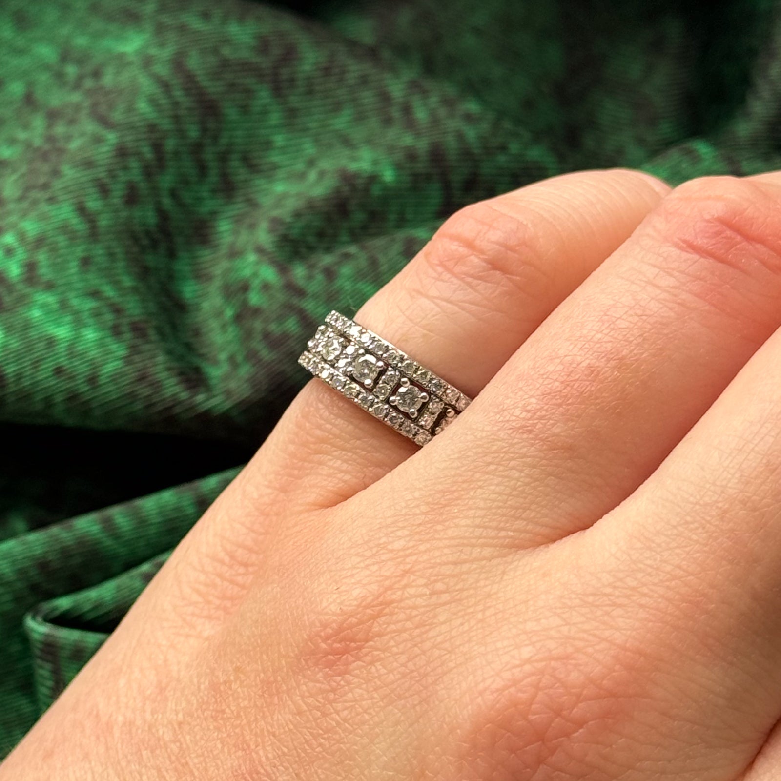 Bague en diamants | 0,50 ct | Taille 3,75 |