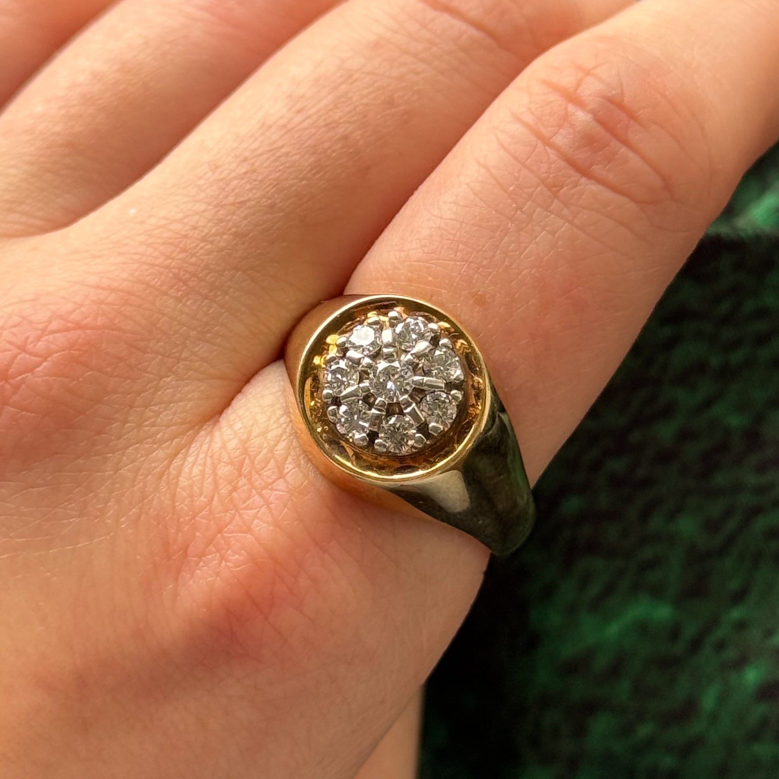 Diamond Cocktail Ring | 0.60ctw | SZ 11.25 |