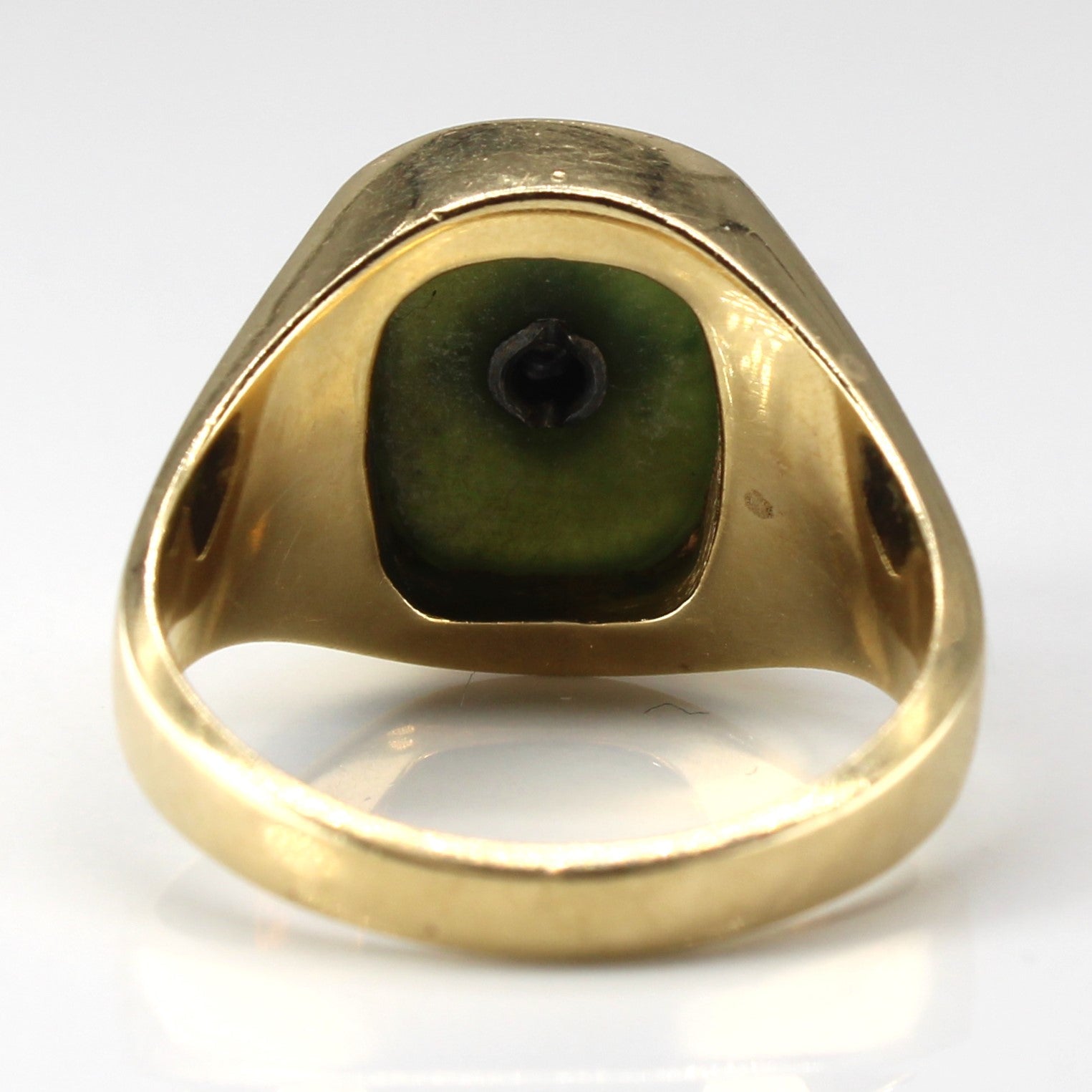 Jade & Diamond Ring | 2.90ct | 0.07ct | SZ 9.75 |