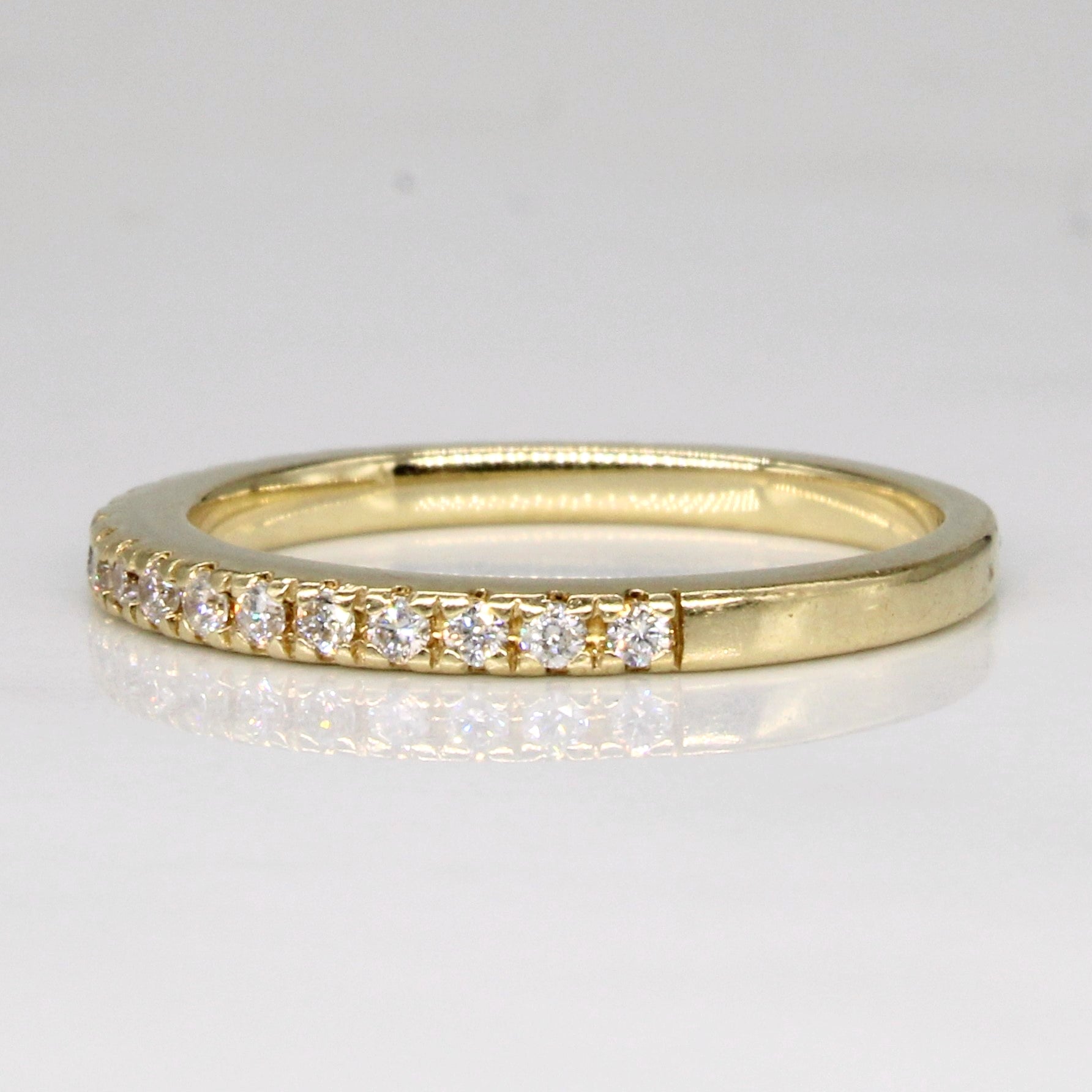 Semi Eternity Diamond Band | 0.20ctw | SZ 4.75 |