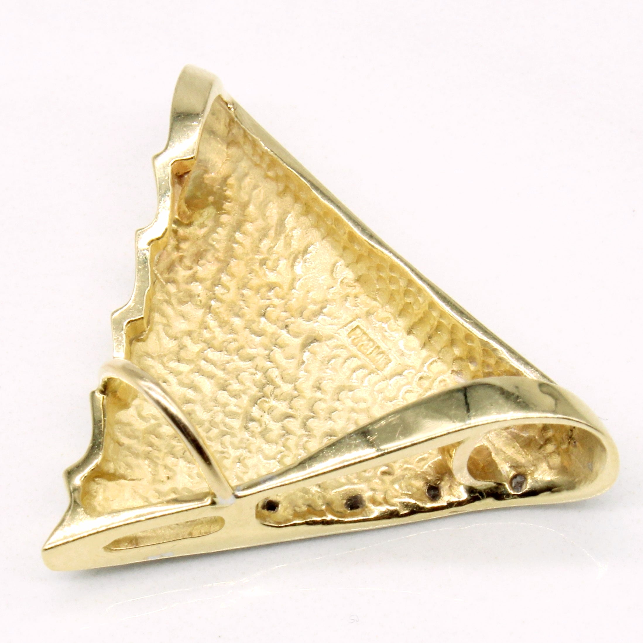 Diamond Triangle Pendant | 0.03ctw |